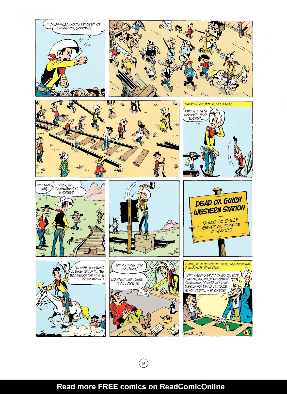 A Lucky Luke Adventure issue 32 - Page 9