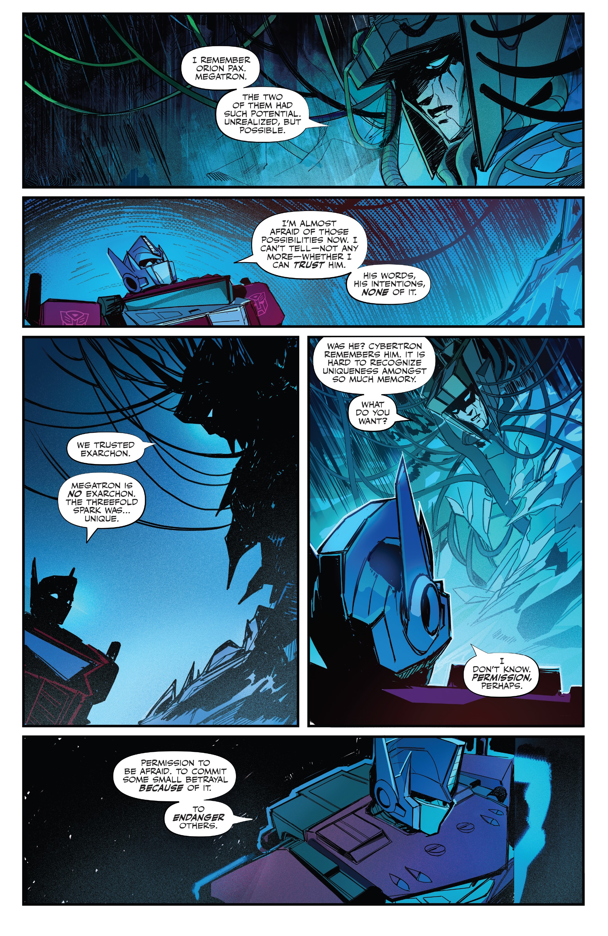 Read online Transformers (2019) comic -  Issue #6 - 23