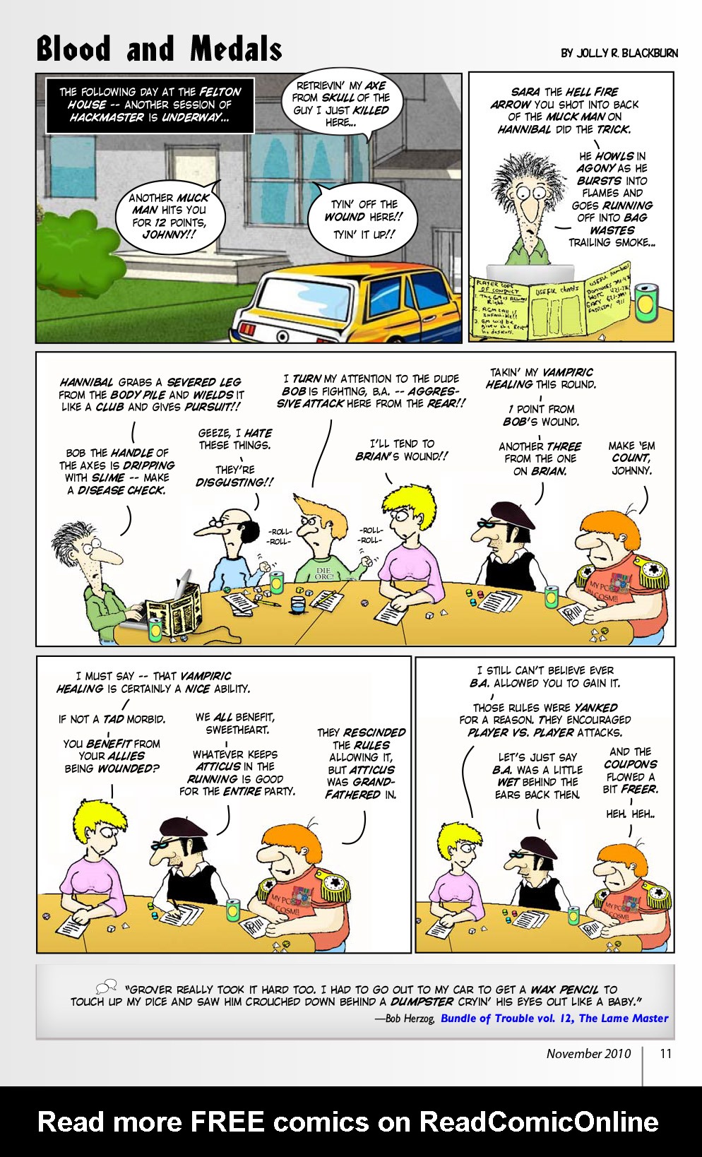 Read online Knights of the Dinner Table comic -  Issue #169 - 13