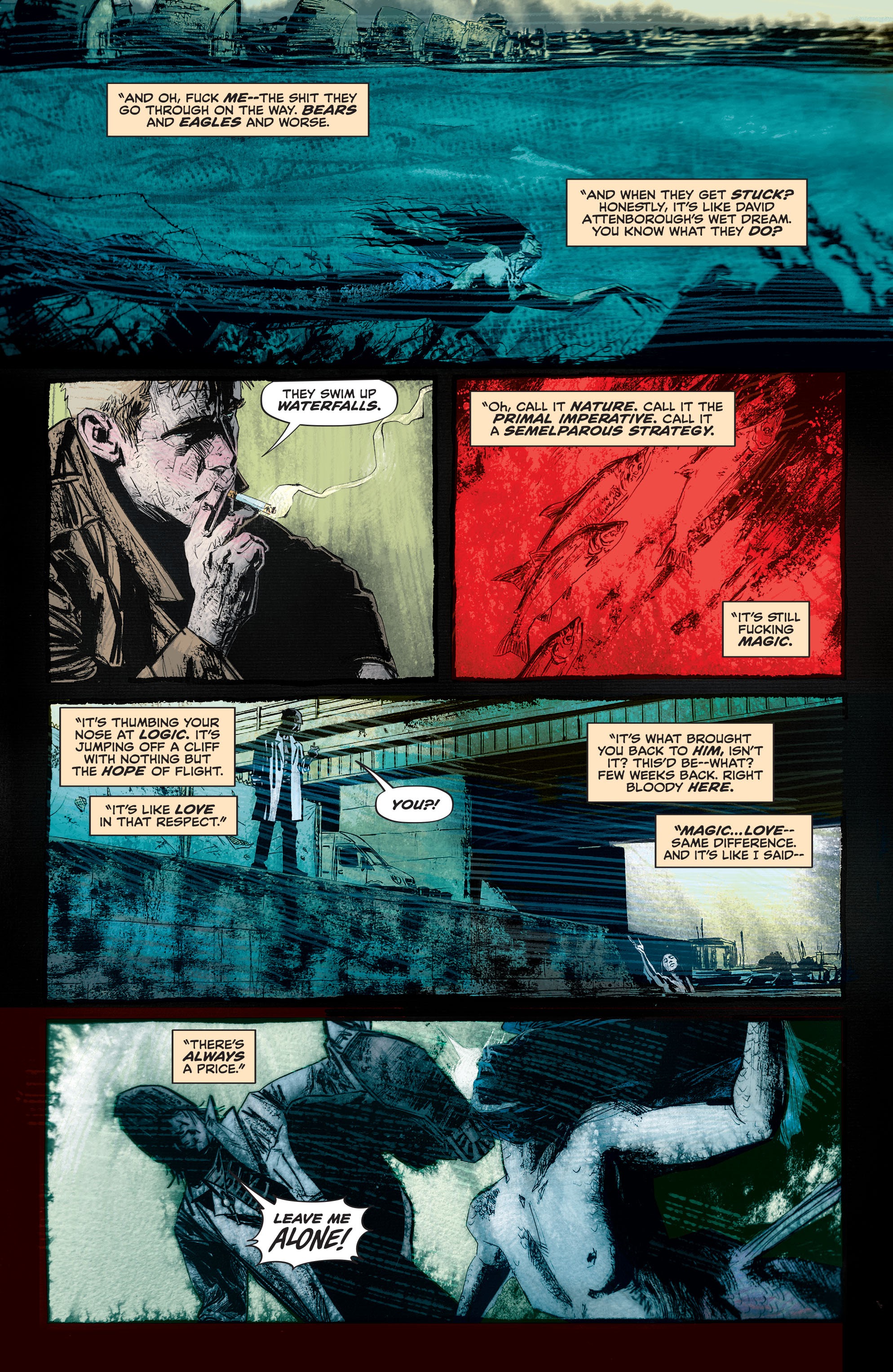 Read online John Constantine: Hellblazer comic -  Issue #8 - 16