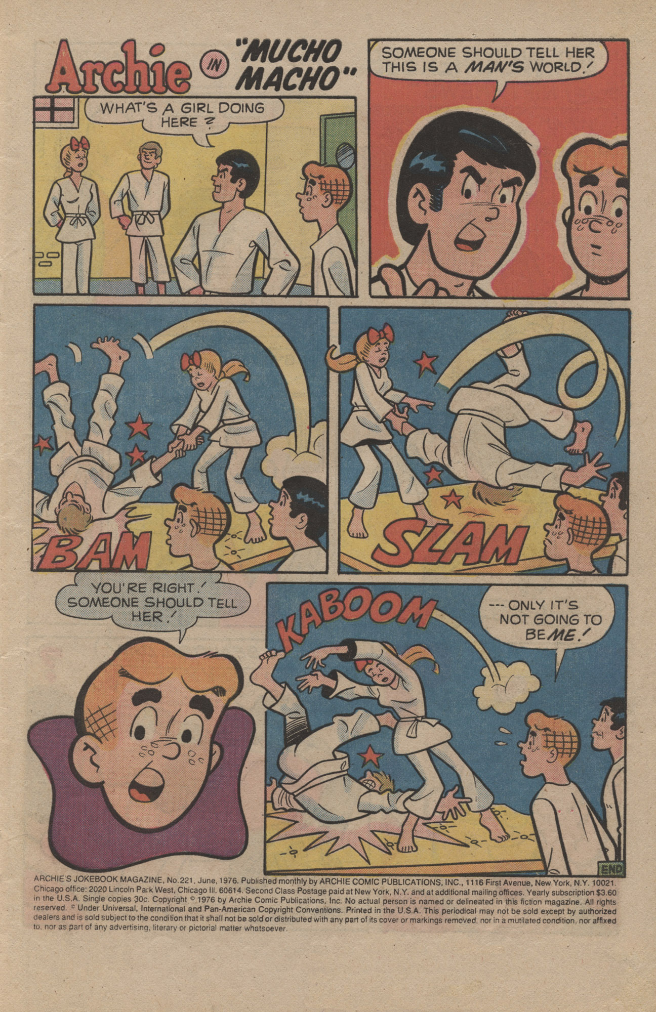Read online Archie's Joke Book Magazine comic -  Issue #221 - 3