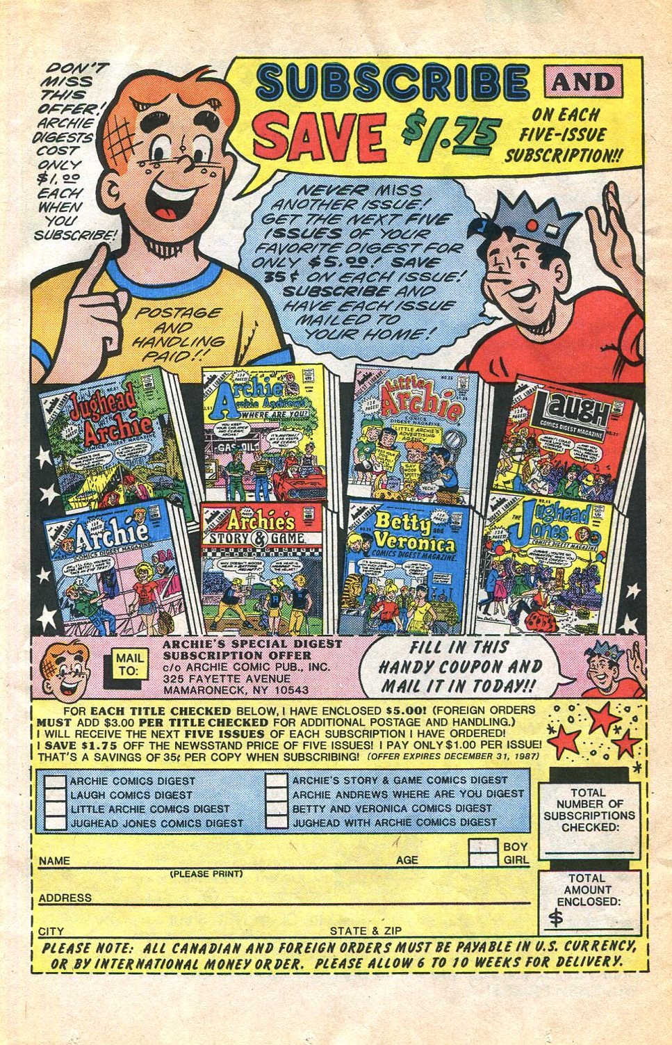 Read online Life With Archie (1958) comic -  Issue #262 - 25