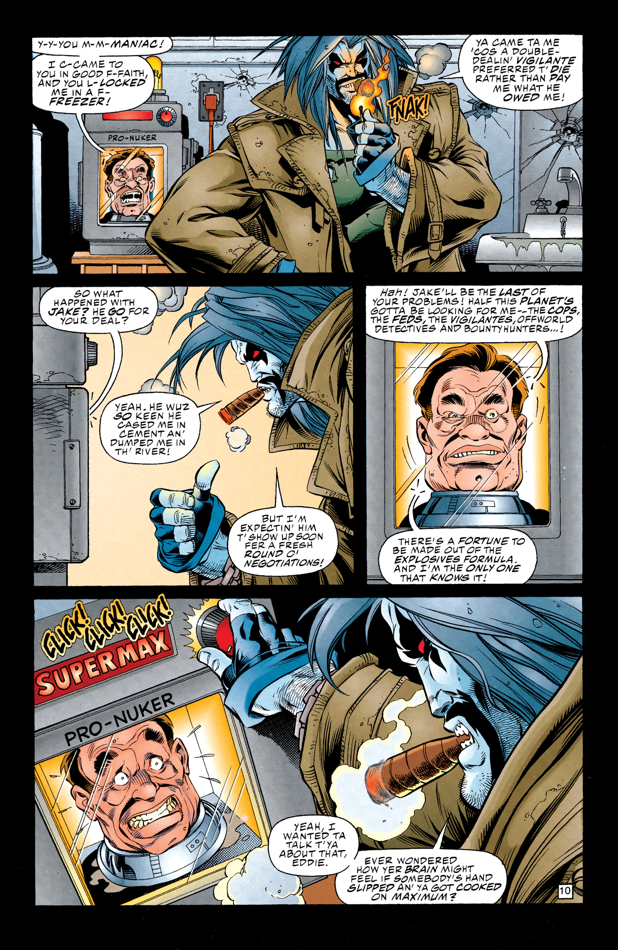 Read online Lobo (1993) comic -  Issue #17 - 10