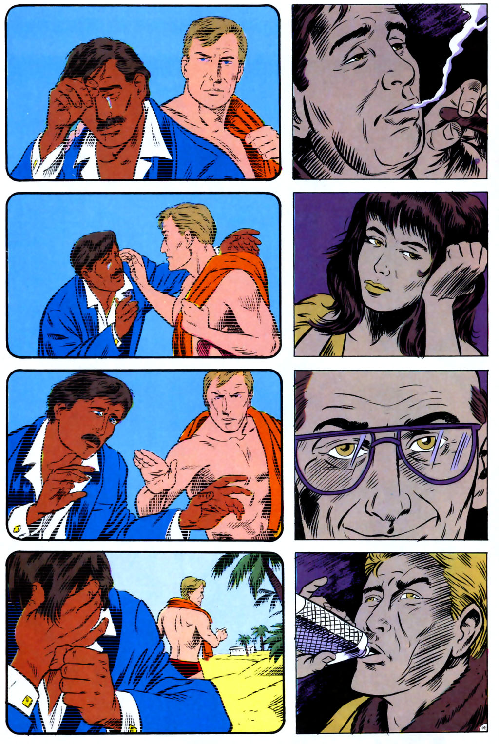 Read online Jon Sable, Freelance comic -  Issue #45 - 16