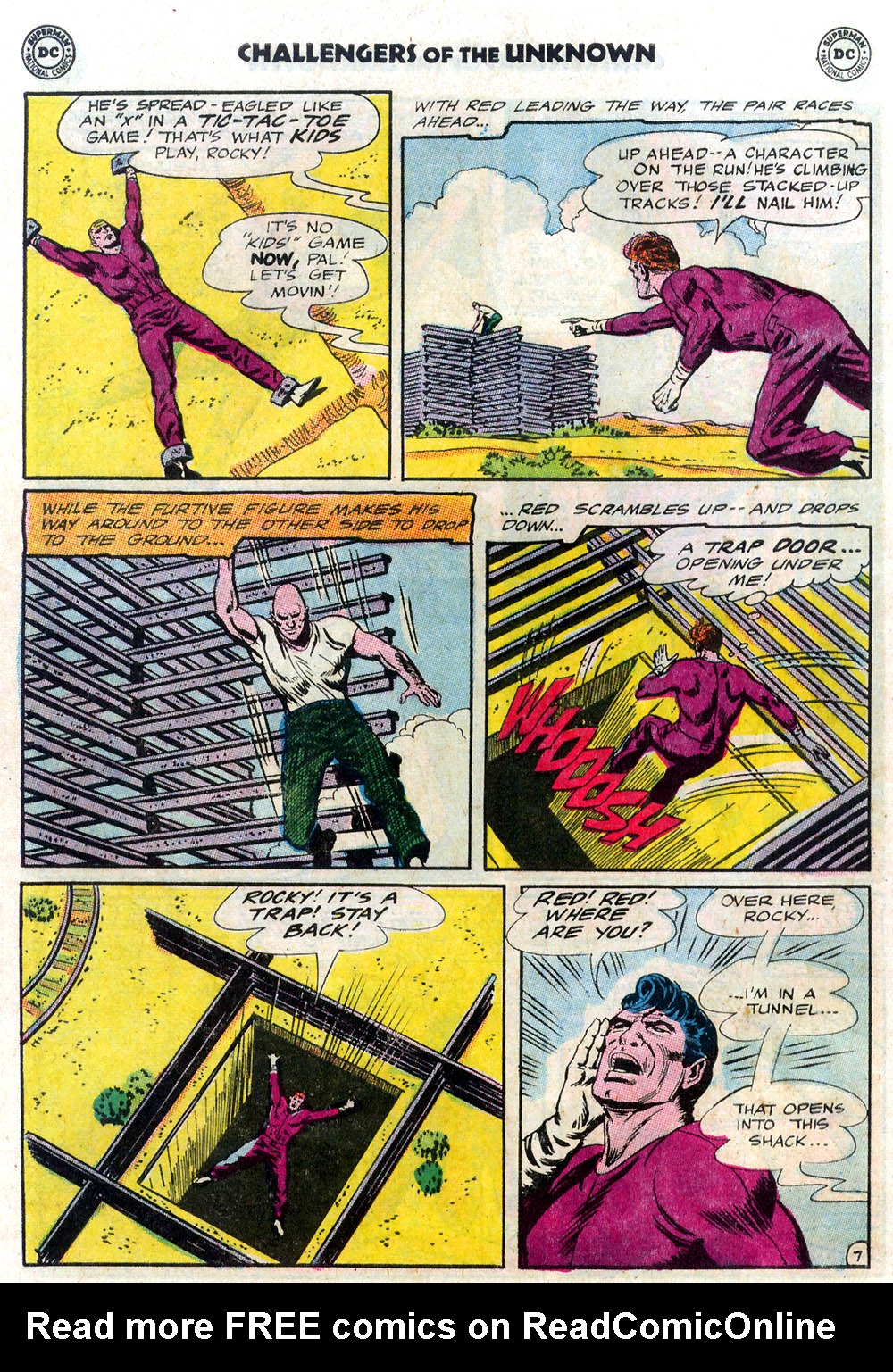 Read online Challengers of the Unknown (1958) comic -  Issue #47 - 21