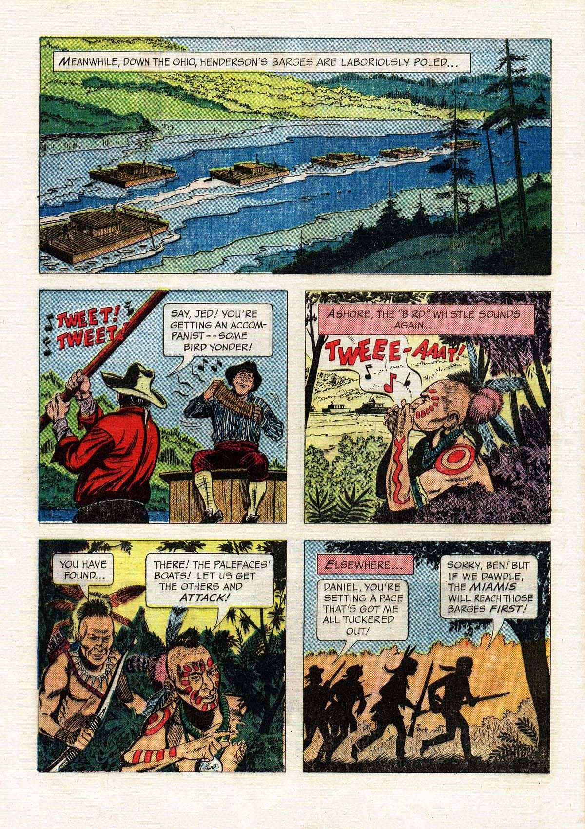 Read online Daniel Boone comic -  Issue #7 - 8