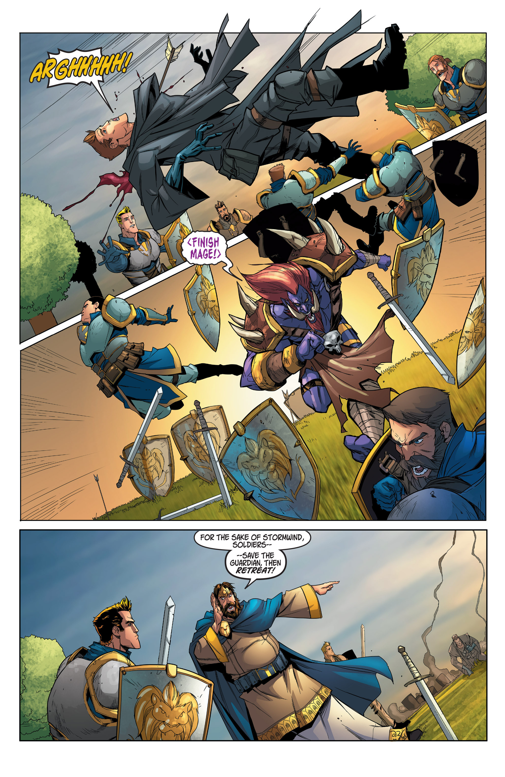 Read online Warcraft: Bonds of Brotherhood comic -  Issue # Full - 60