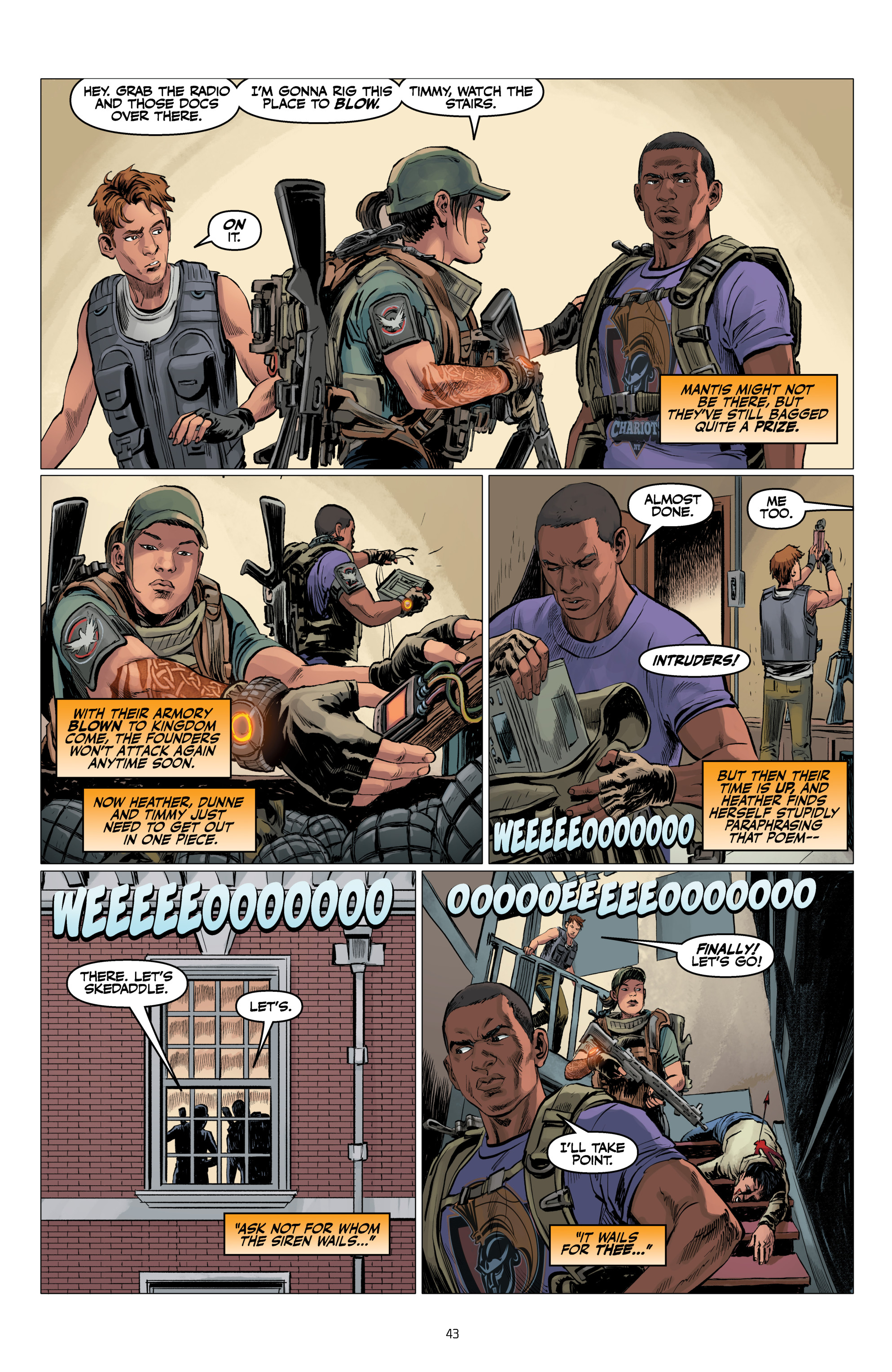 Read online Tom Clancy's The Division: Extremis Malis comic -  Issue # _TPB - 43