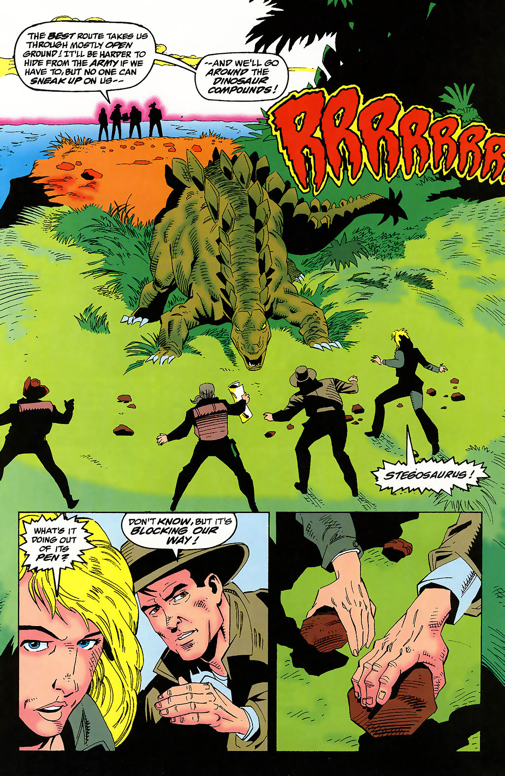 Read online Return To Jurassic Park comic -  Issue #1 - 14