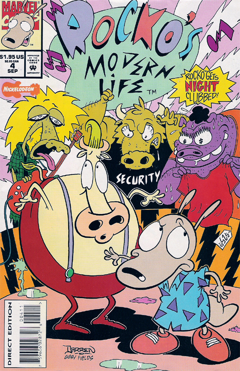Read online Rocko's Modern Life comic -  Issue #4 - 1