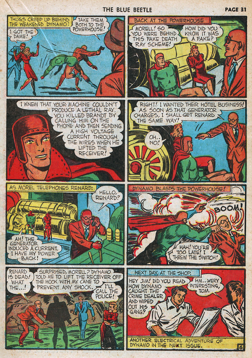 Read online The Blue Beetle comic -  Issue #8 - 33