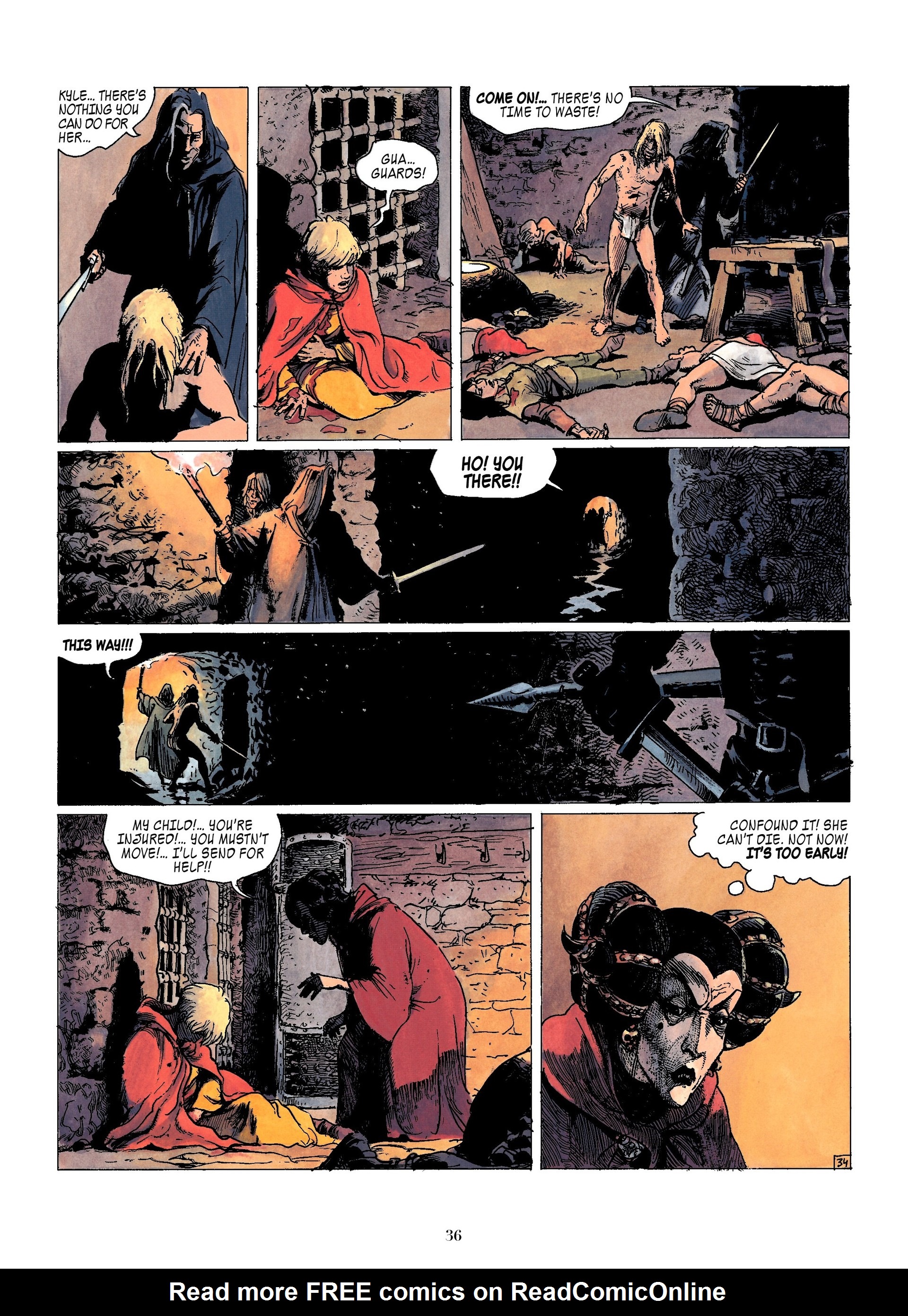 Read online Lament of the Lost Moors comic -  Issue #4 - 36