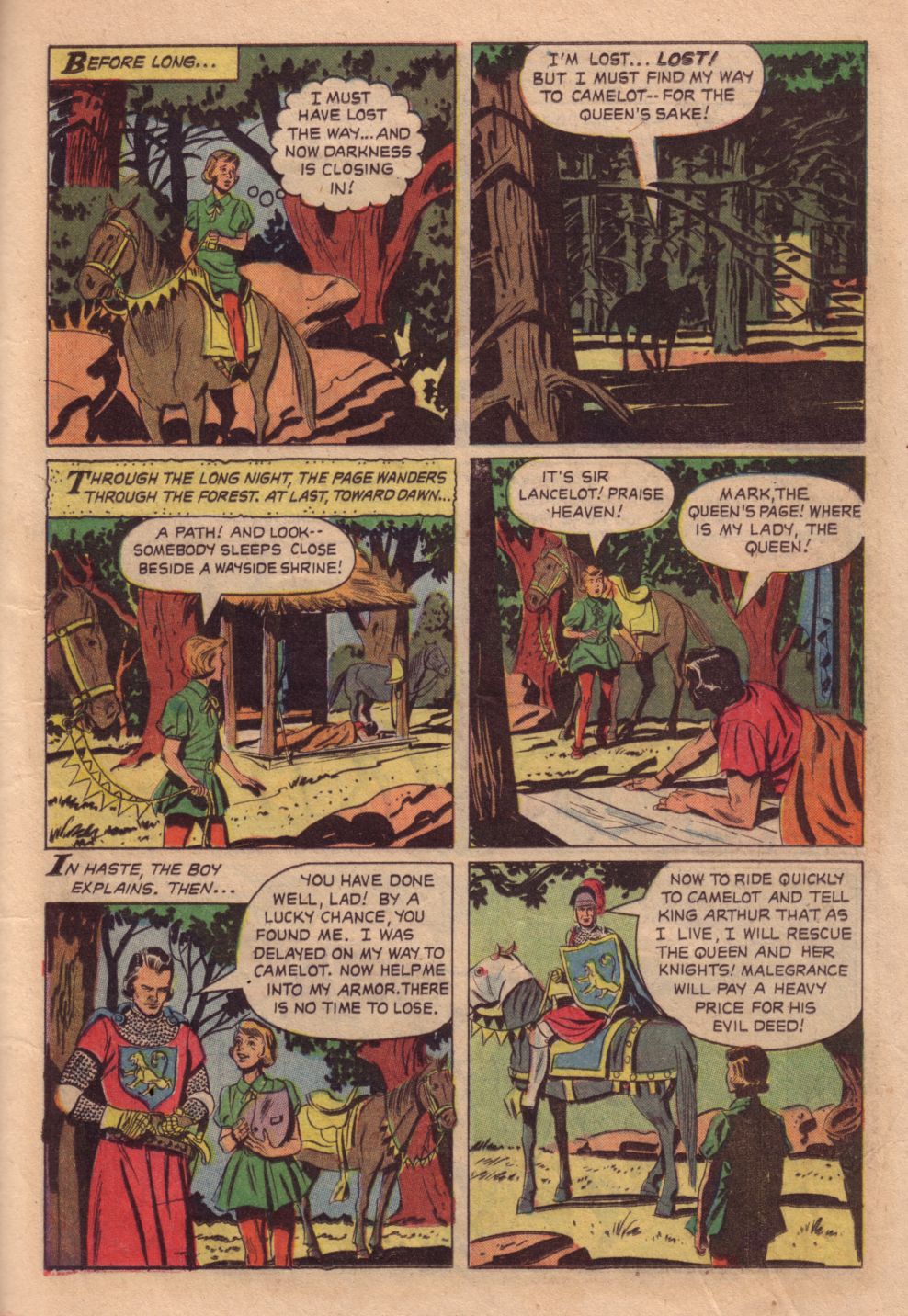 Read online Four Color Comics comic -  Issue #606 - 25