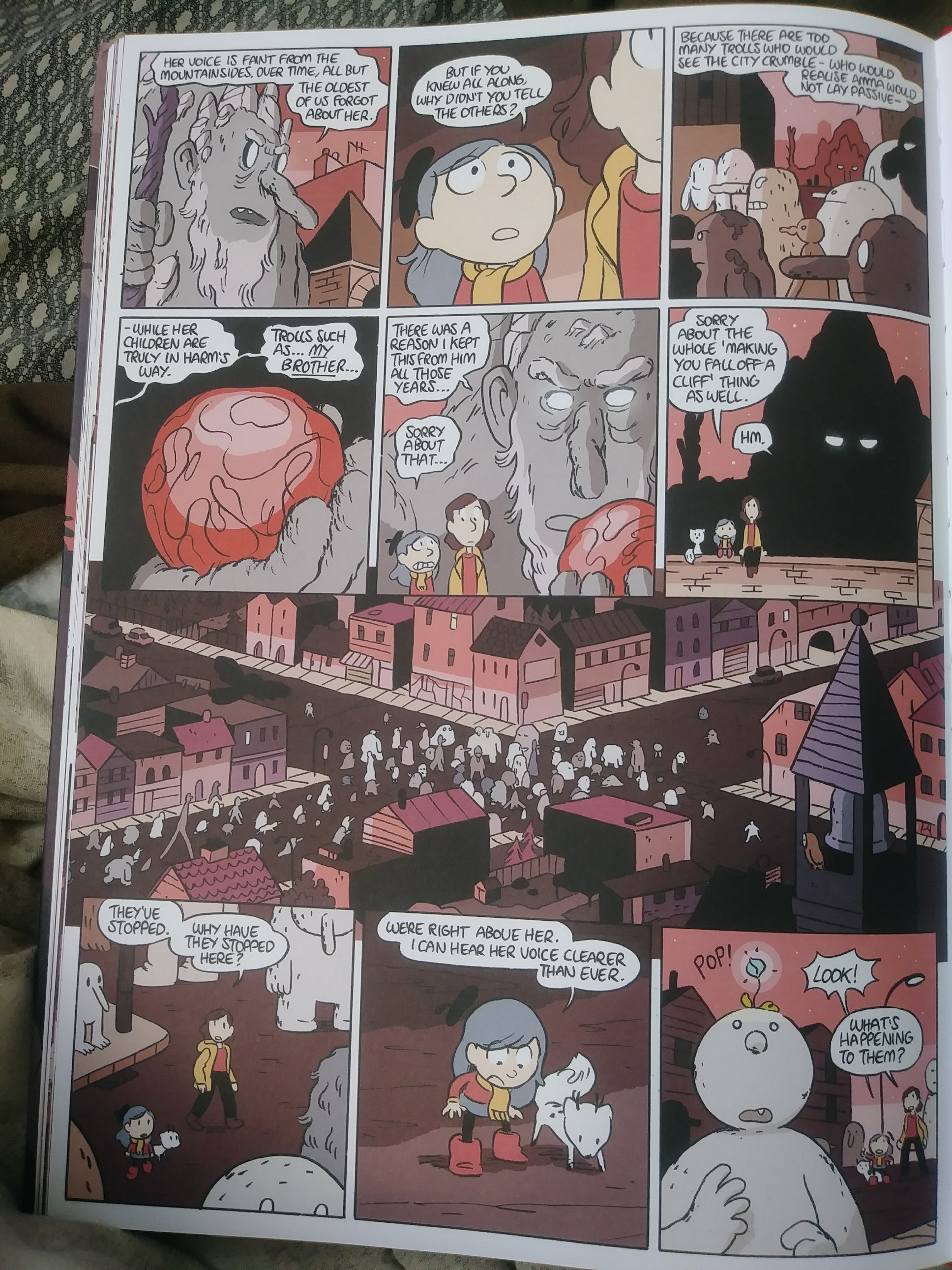 Read online Hilda and the Mountain King comic -  Issue # TPB - 71
