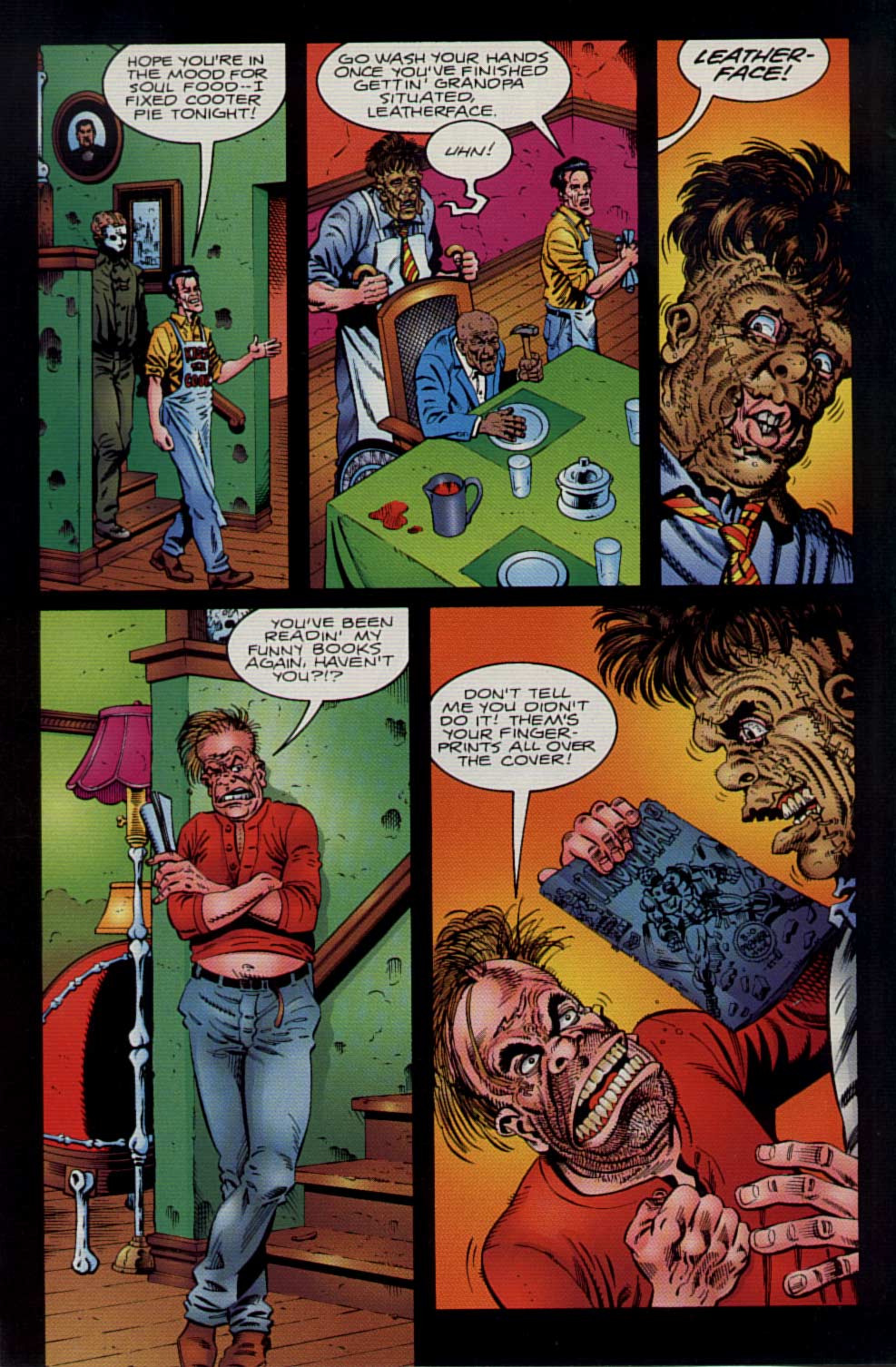 Read online Jason vs Leatherface comic -  Issue #3 - 3