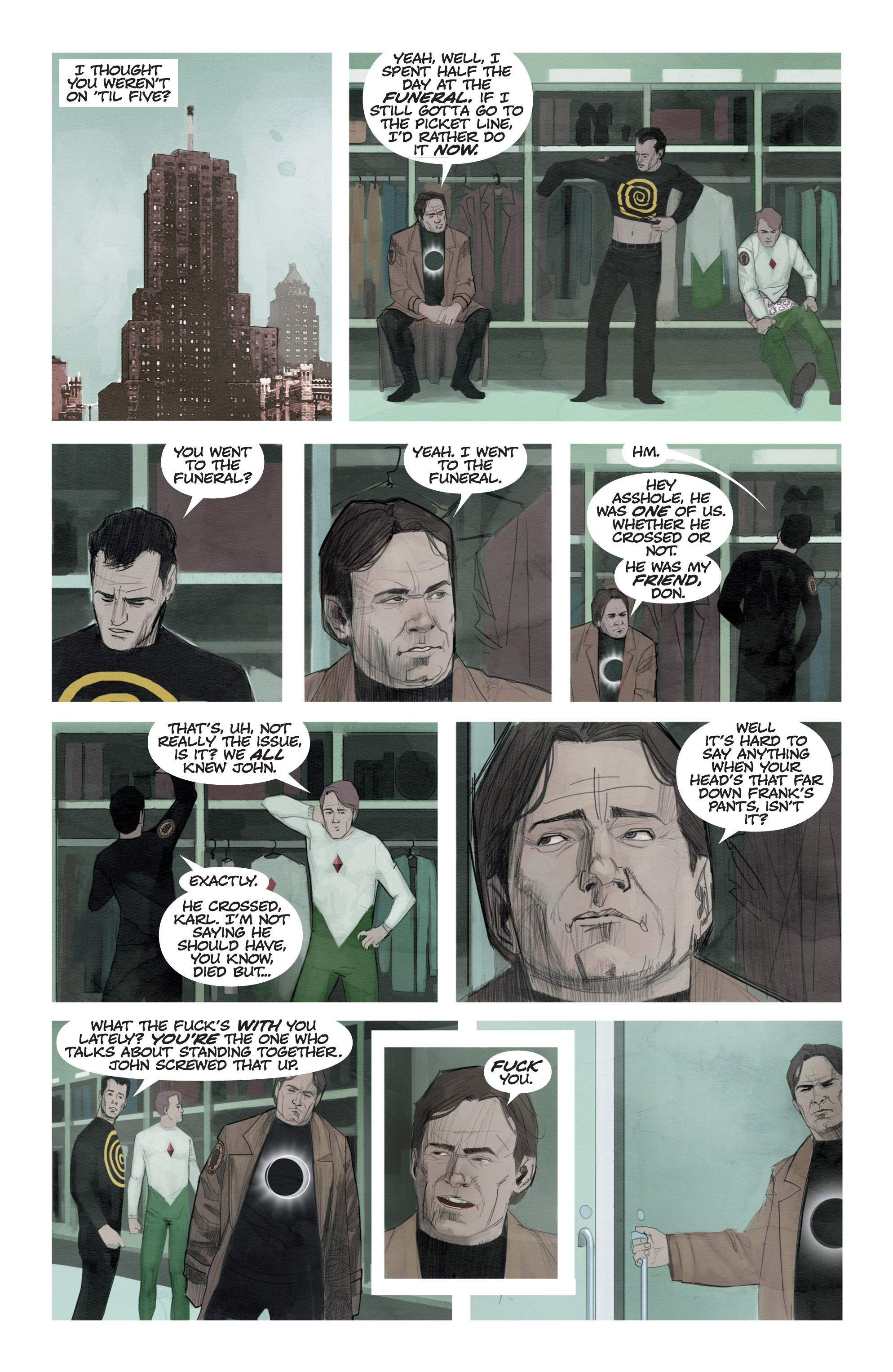 Read online C.O.W.L. comic -  Issue #8 - 14