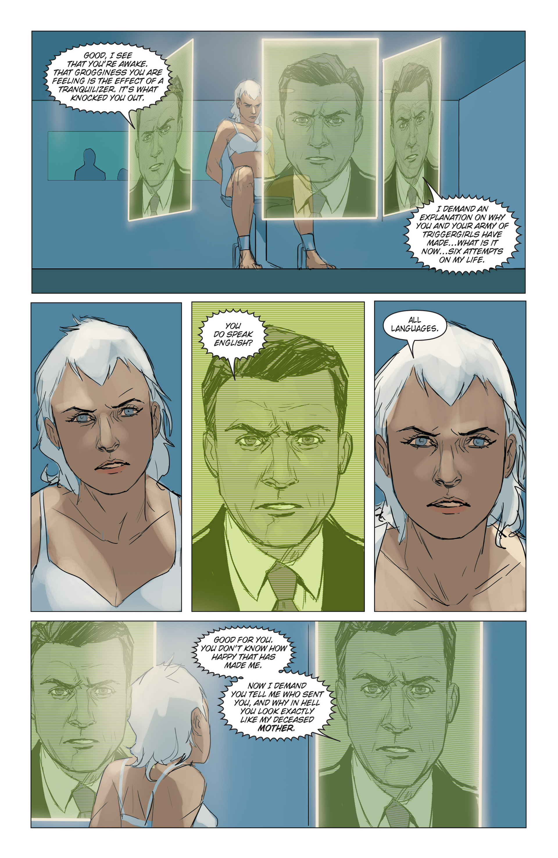 Read online TriggerGirl 6 comic -  Issue # TPB - 24