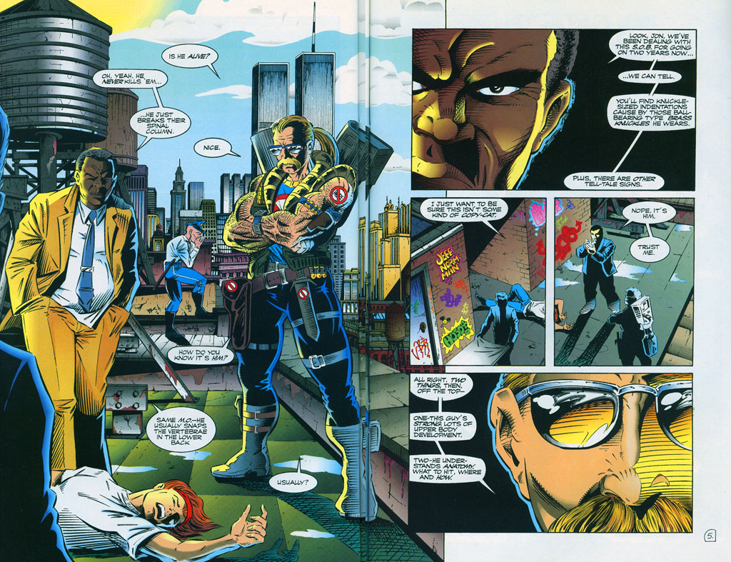 Read online ShadowHawk comic -  Issue #7 - 8