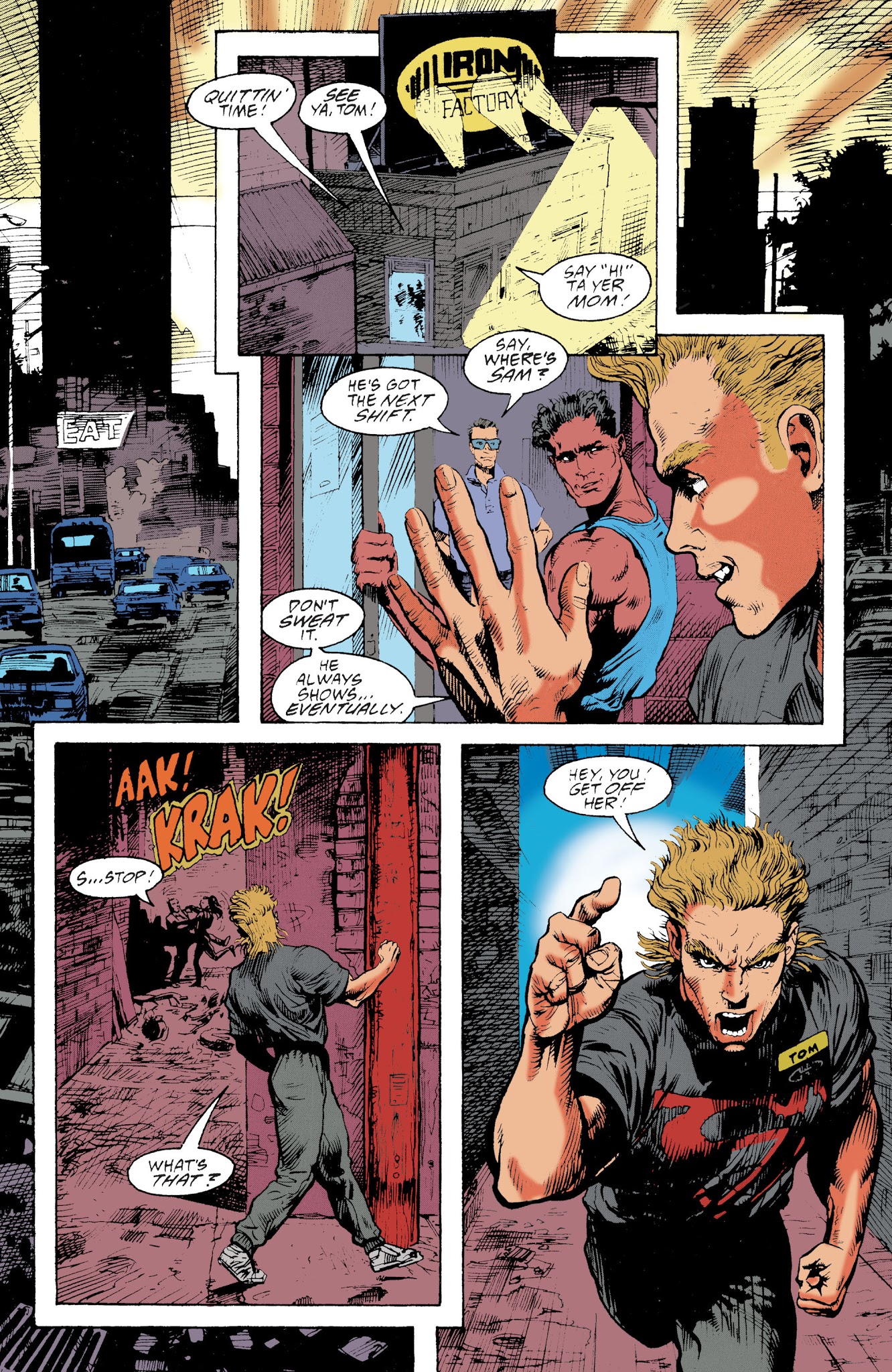 Read online Superman: Reign of the Supermen comic -  Issue # TPB - 129