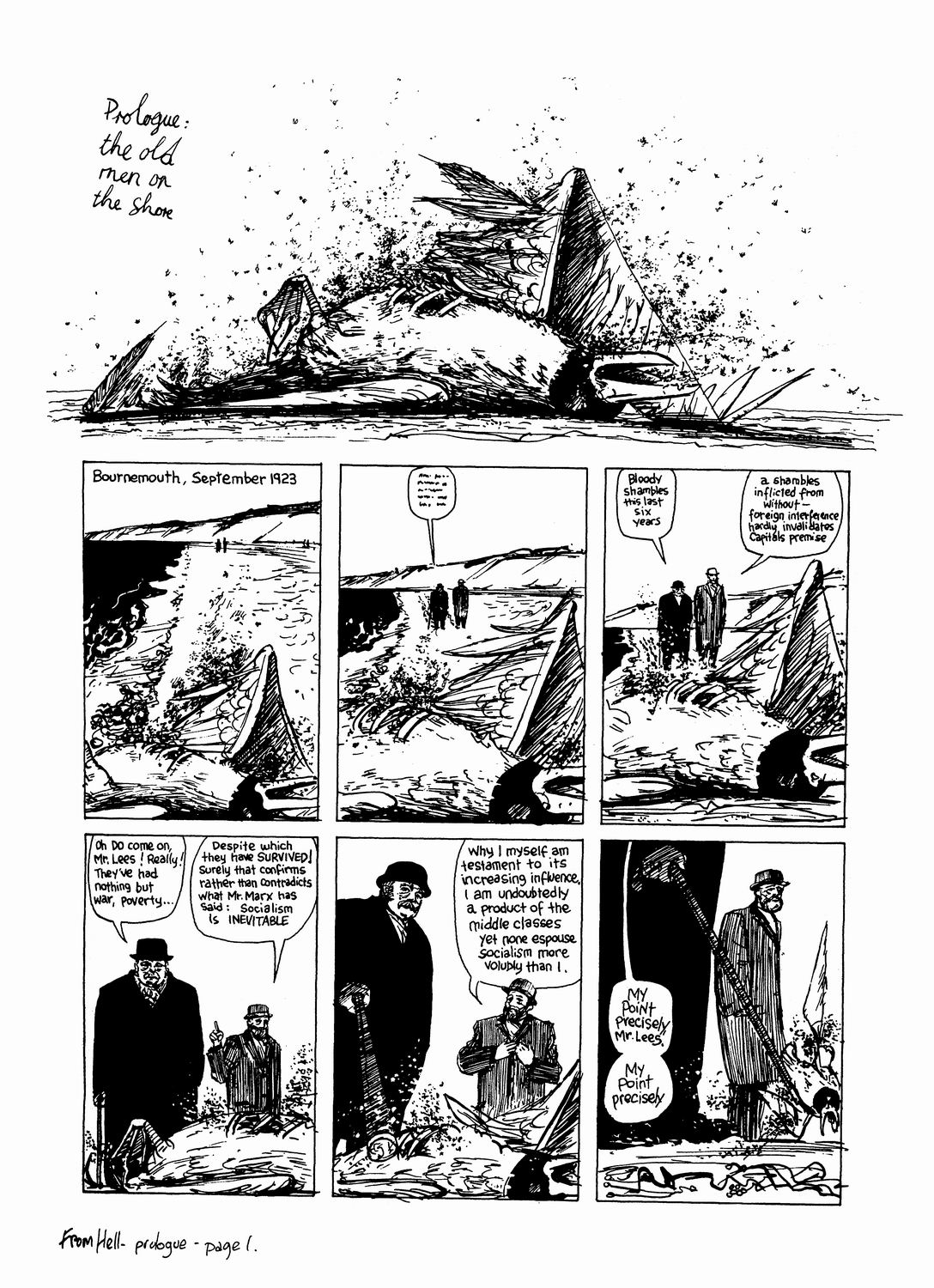 Read online From Hell (1991) comic -  Issue # TPB - 7