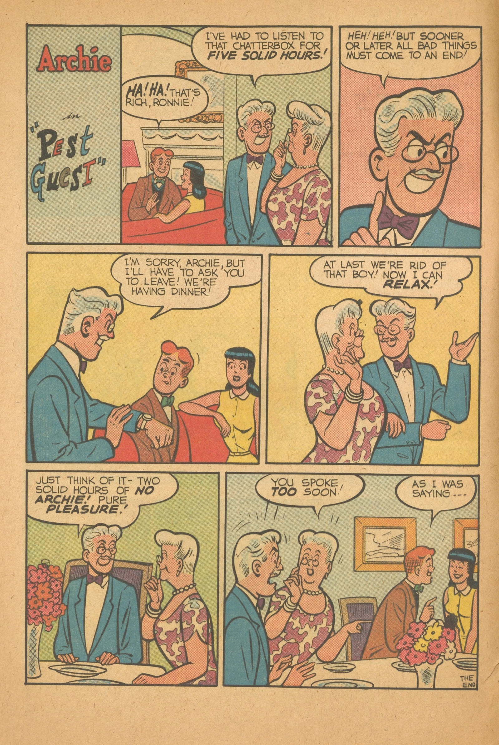 Read online Archie's Joke Book Magazine comic -  Issue #52 - 4