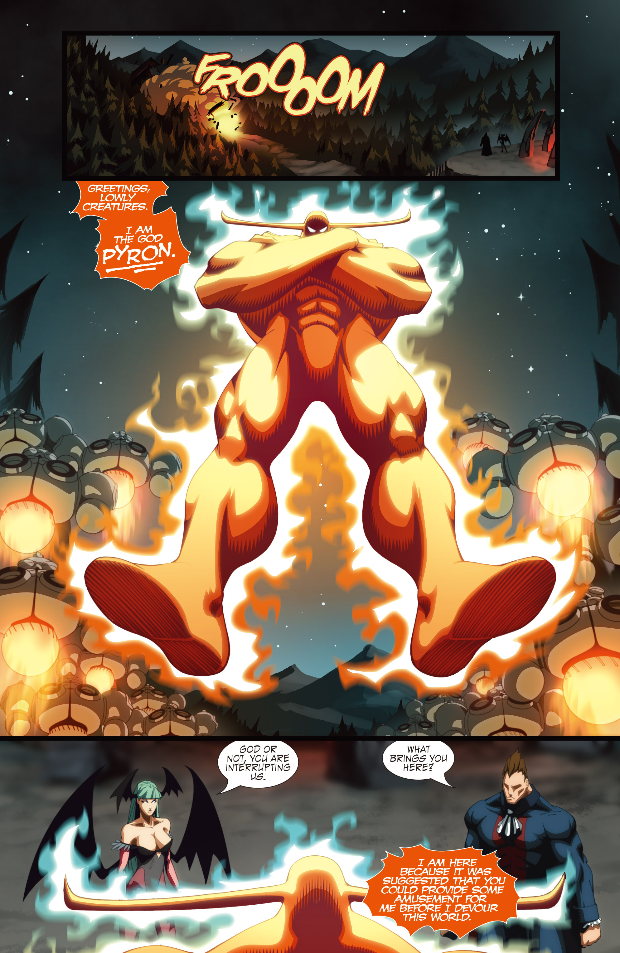 Read online Darkstalkers: The Night Warriors comic -  Issue #3 - 8