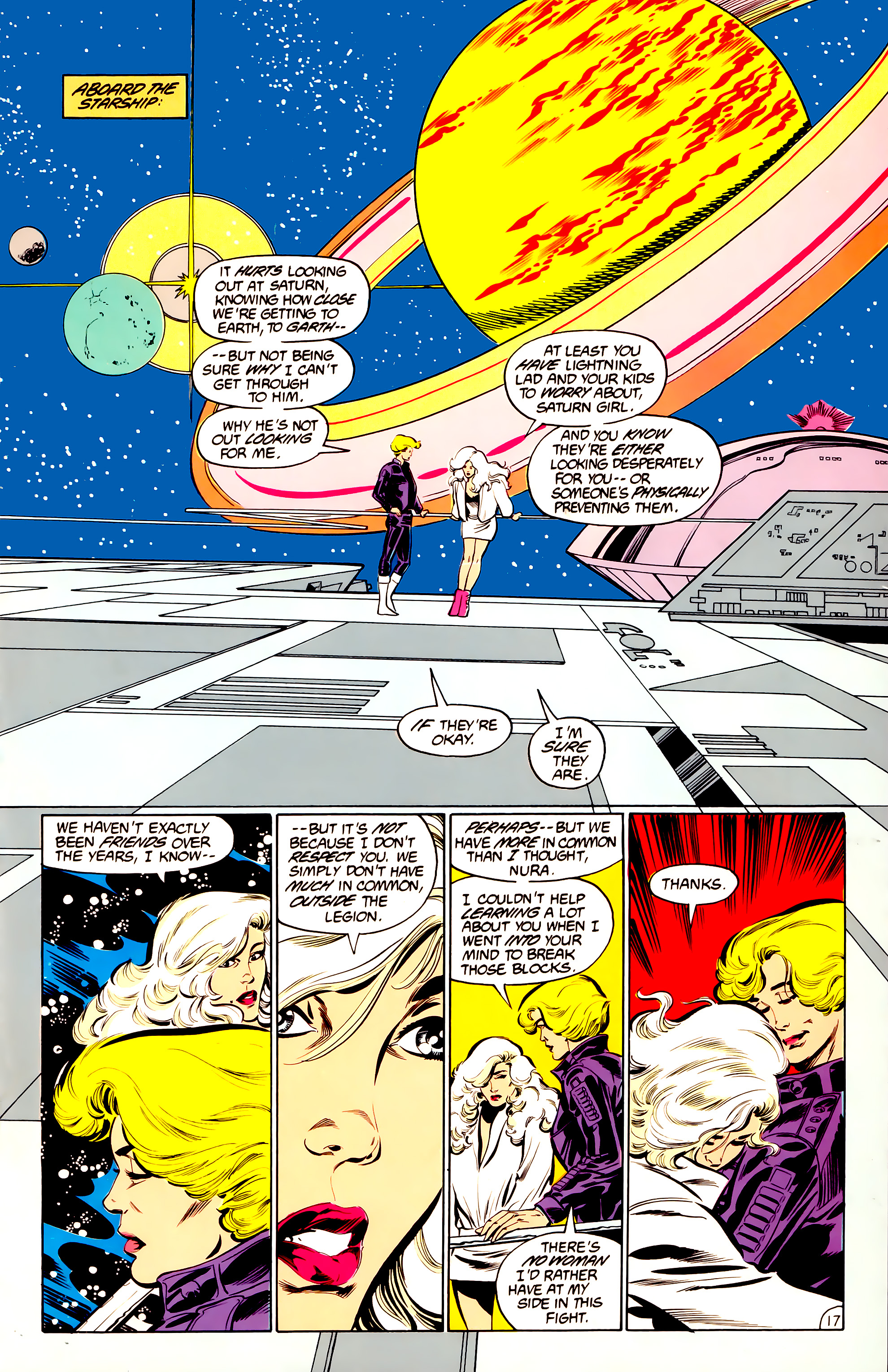 Legion of Super-Heroes (1984) 34 Page 17