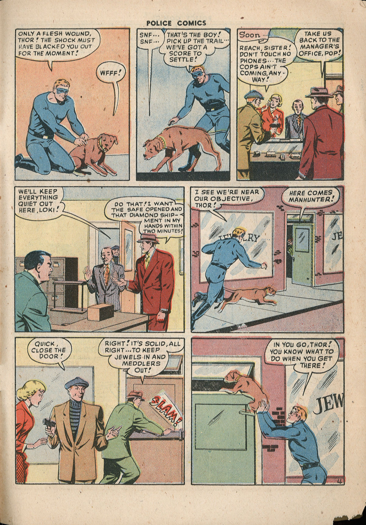 Read online Police Comics comic -  Issue #95 - 31