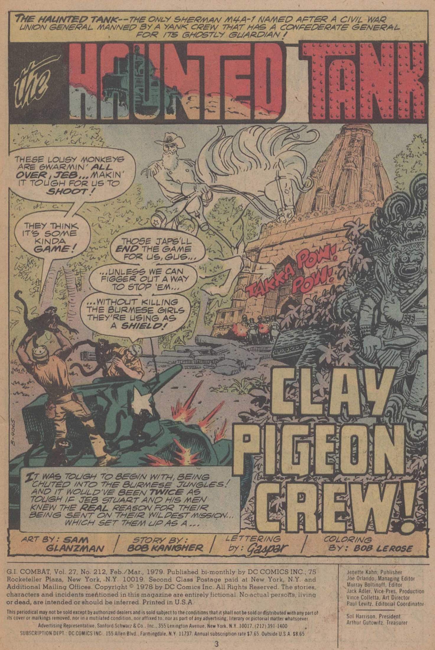 Read online G.I. Combat (1952) comic -  Issue #212 - 3