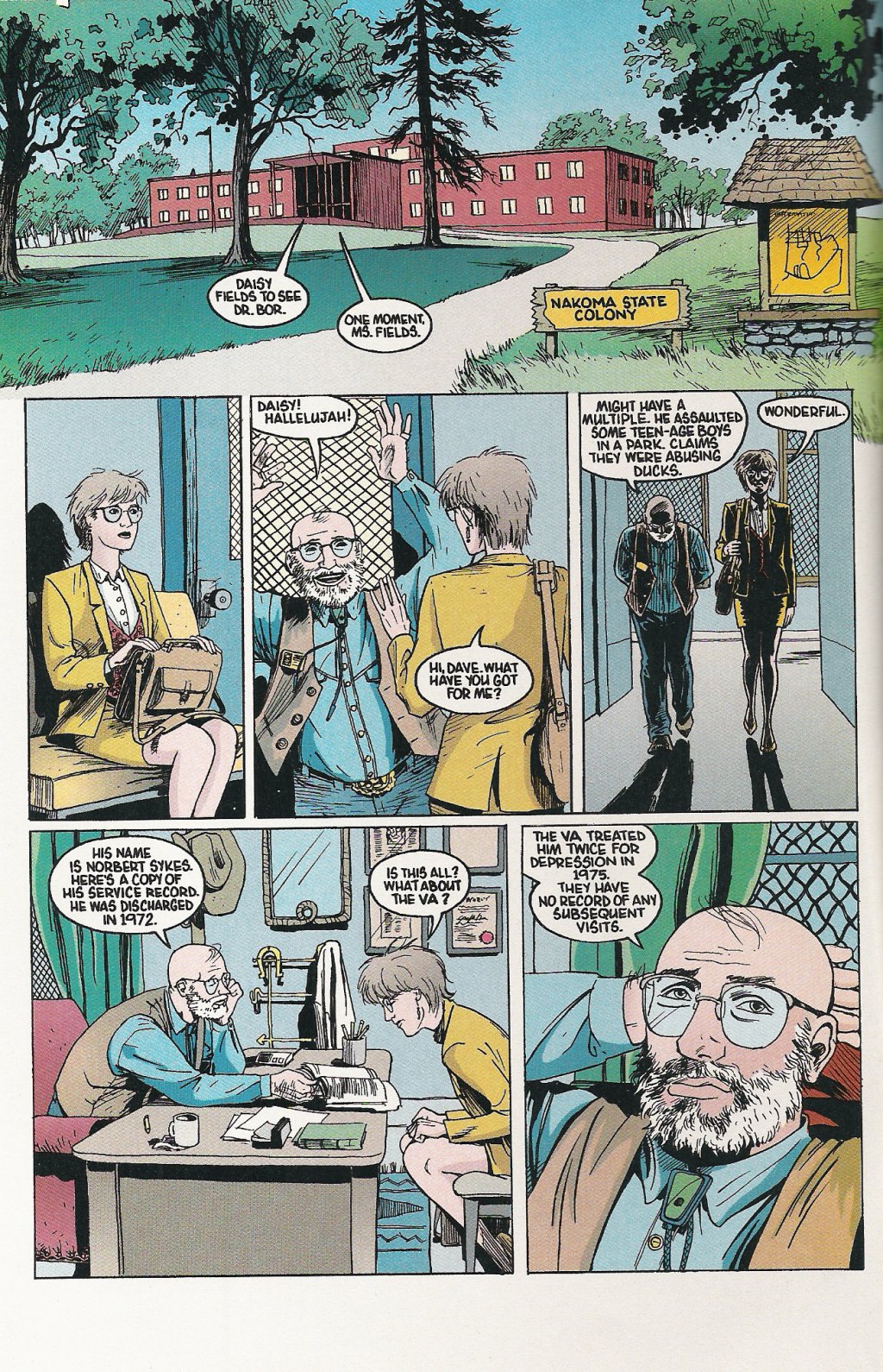 Read online Badger: Shattered Mirror comic -  Issue #1 - 4