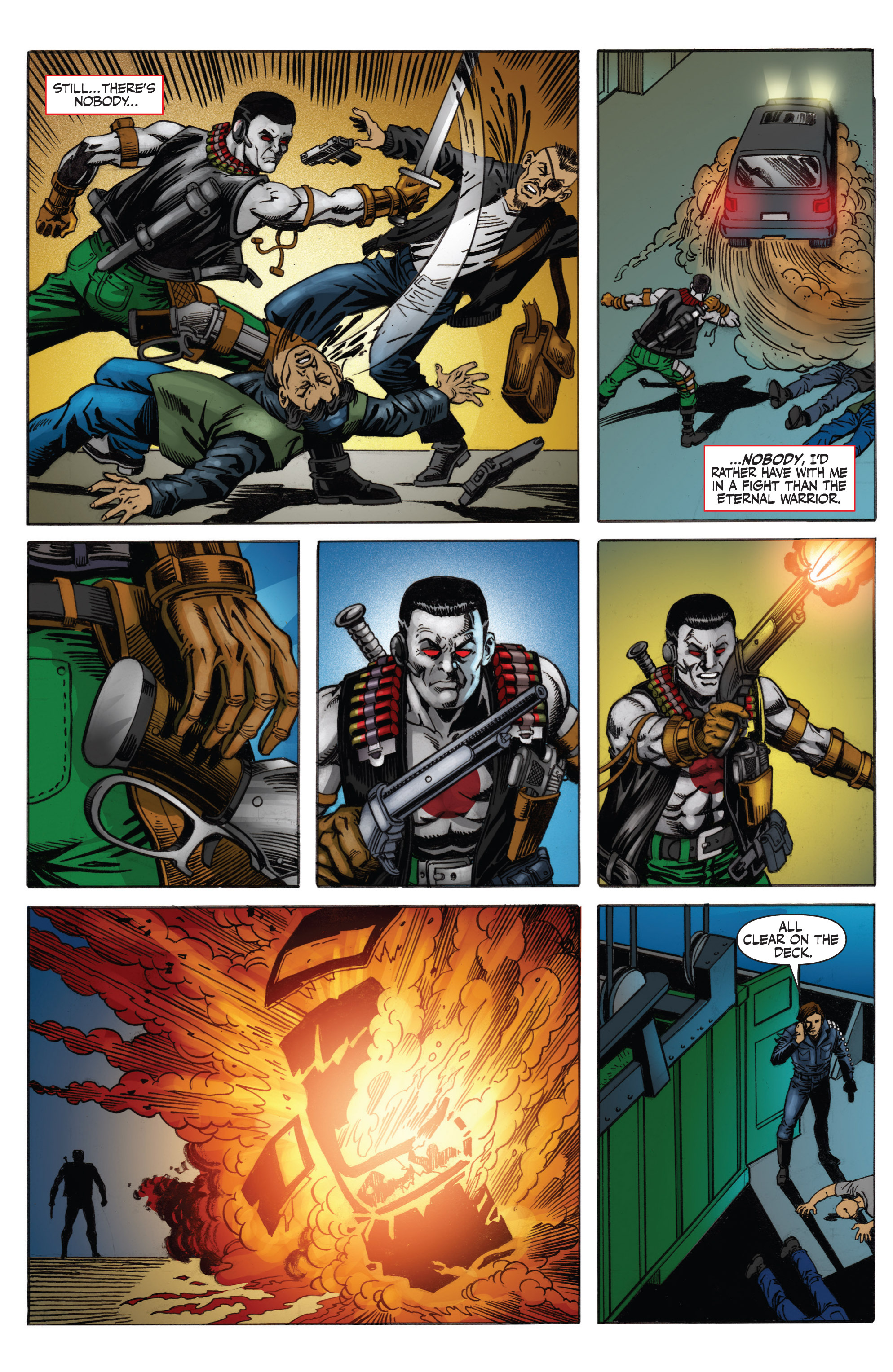 Read online Valiant Masters Bloodshot: Blood of the Machine comic -  Issue # TPB (Part 2) - 91