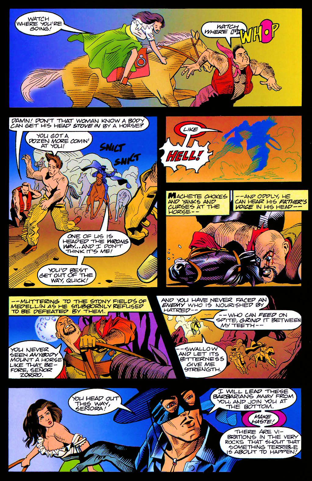 Read online Zorro (1993) comic -  Issue #1 - 21