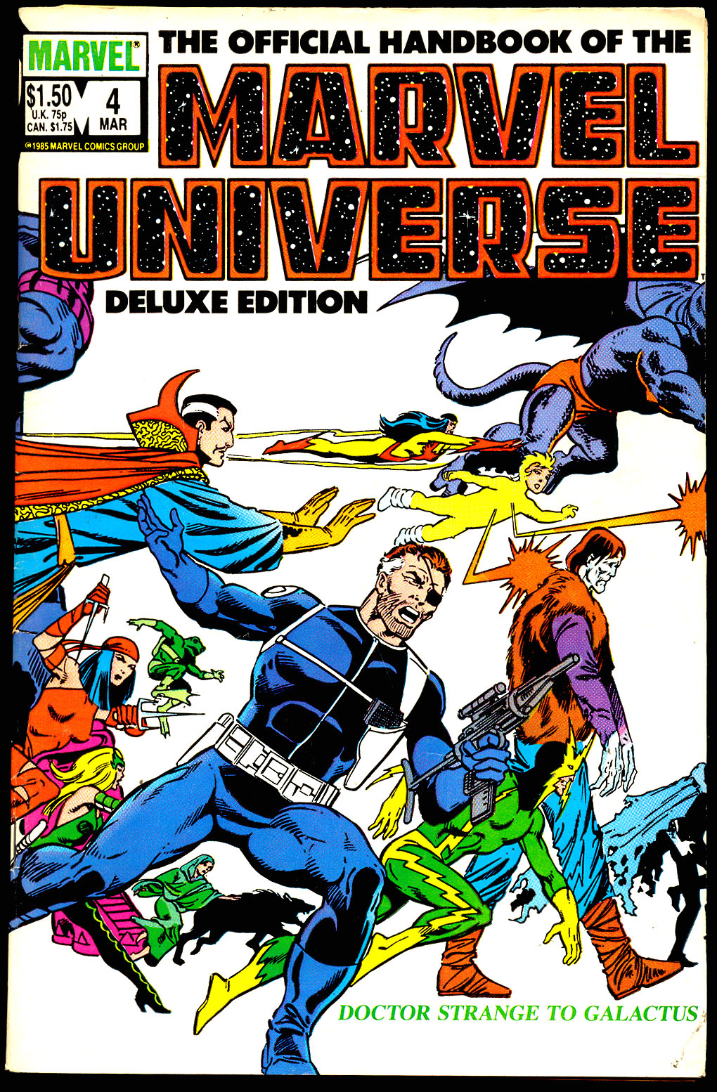 Read online The Official Handbook of the Marvel Universe Deluxe Edition comic -  Issue #4 - 1