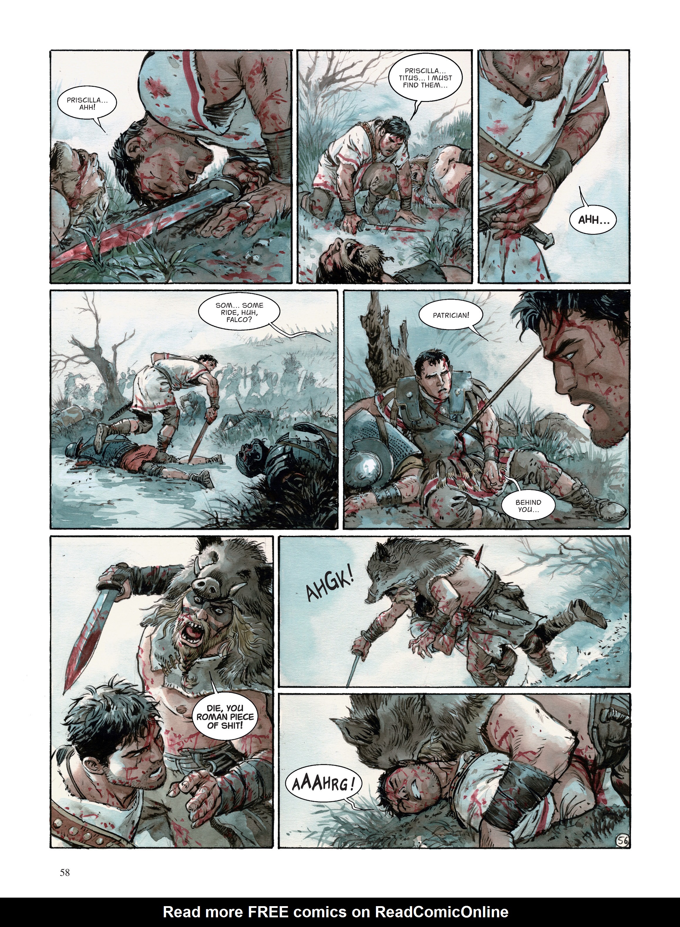 Read online The Eagles of Rome comic -  Issue # TPB 5 - 58