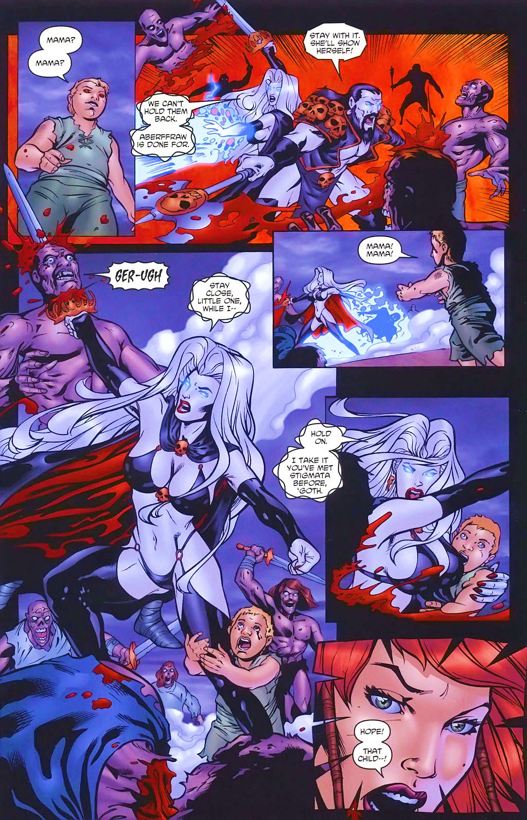 Read online Brian Pulido's Lady Death: Blacklands comic -  Issue #2 - 15