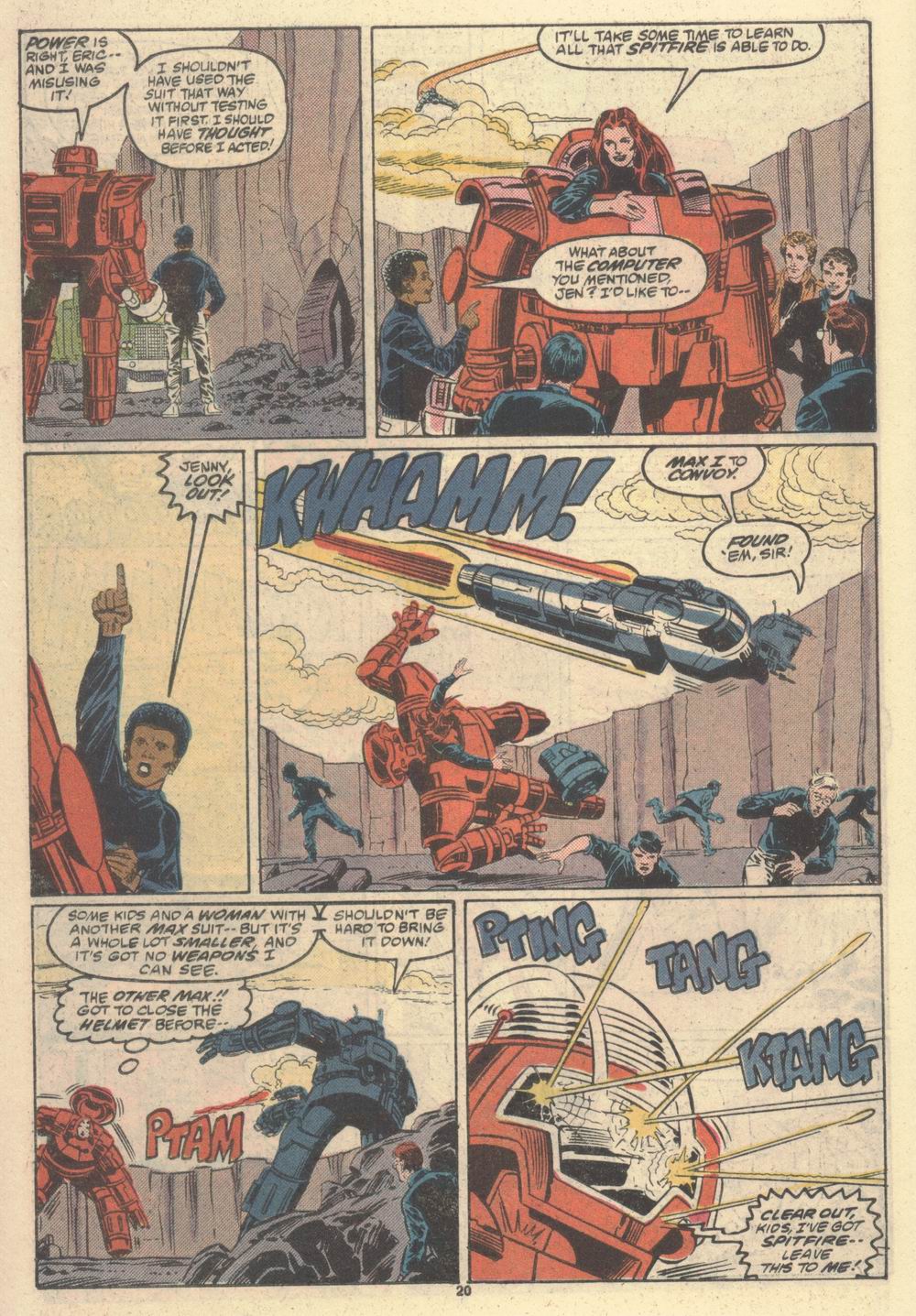 Read online Spitfire and the Troubleshooters comic -  Issue #1 - 21