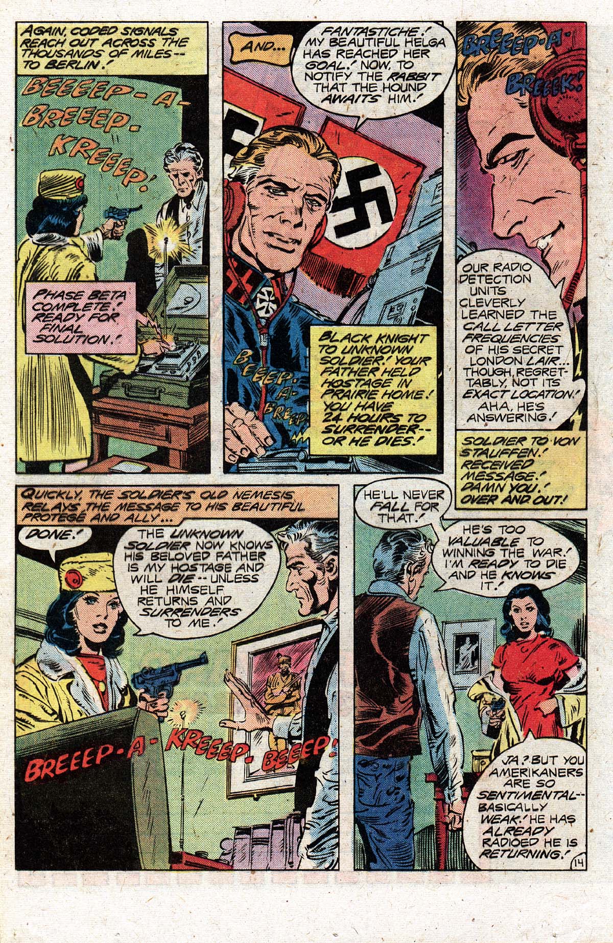 Read online Unknown Soldier (1977) comic -  Issue #248 - 19