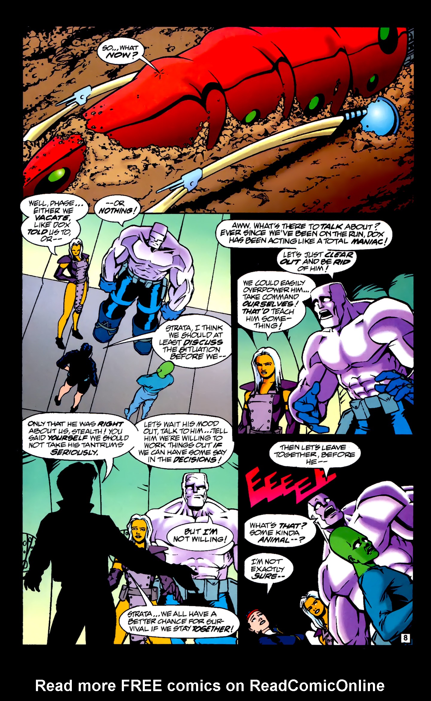 Read online R.E.B.E.L.S. '94 comic -  Issue #3 - 9