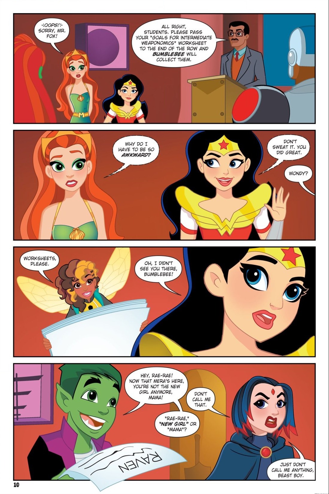 Read online DC Super Hero Girls: Search for Atlantis comic -  Issue # TPB - 10