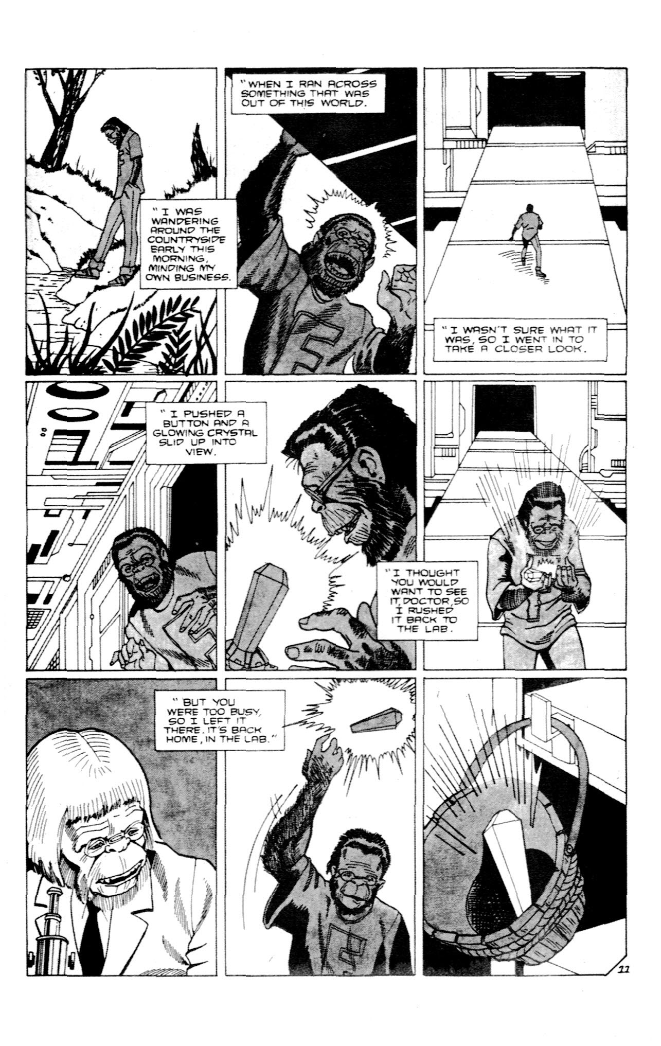 Read online Ape City comic -  Issue #2 - 13