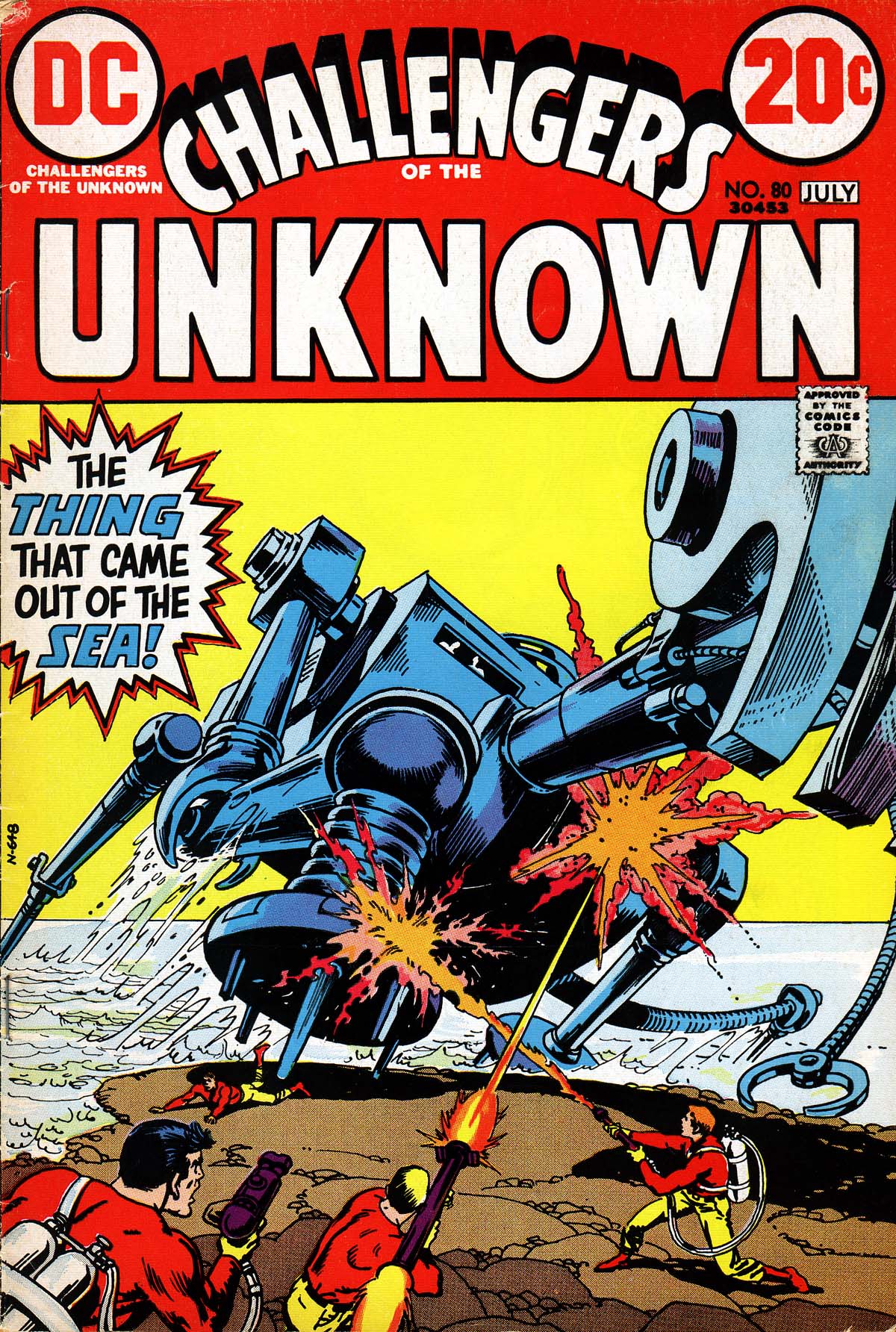 Read online Challengers of the Unknown (1958) comic -  Issue #80 - 1