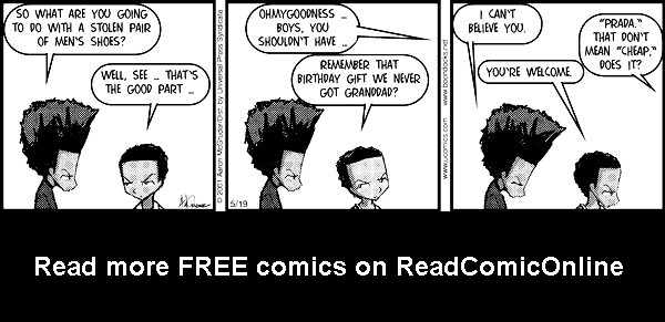 Read online The Boondocks Collection comic -  Issue # Year 2001 - 139