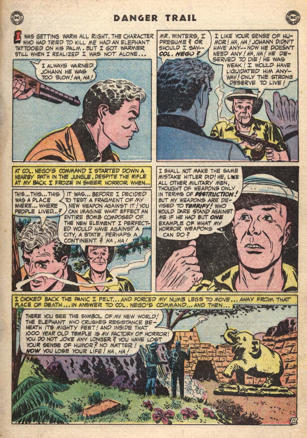 Read online Danger Trail comic -  Issue #3 - 13