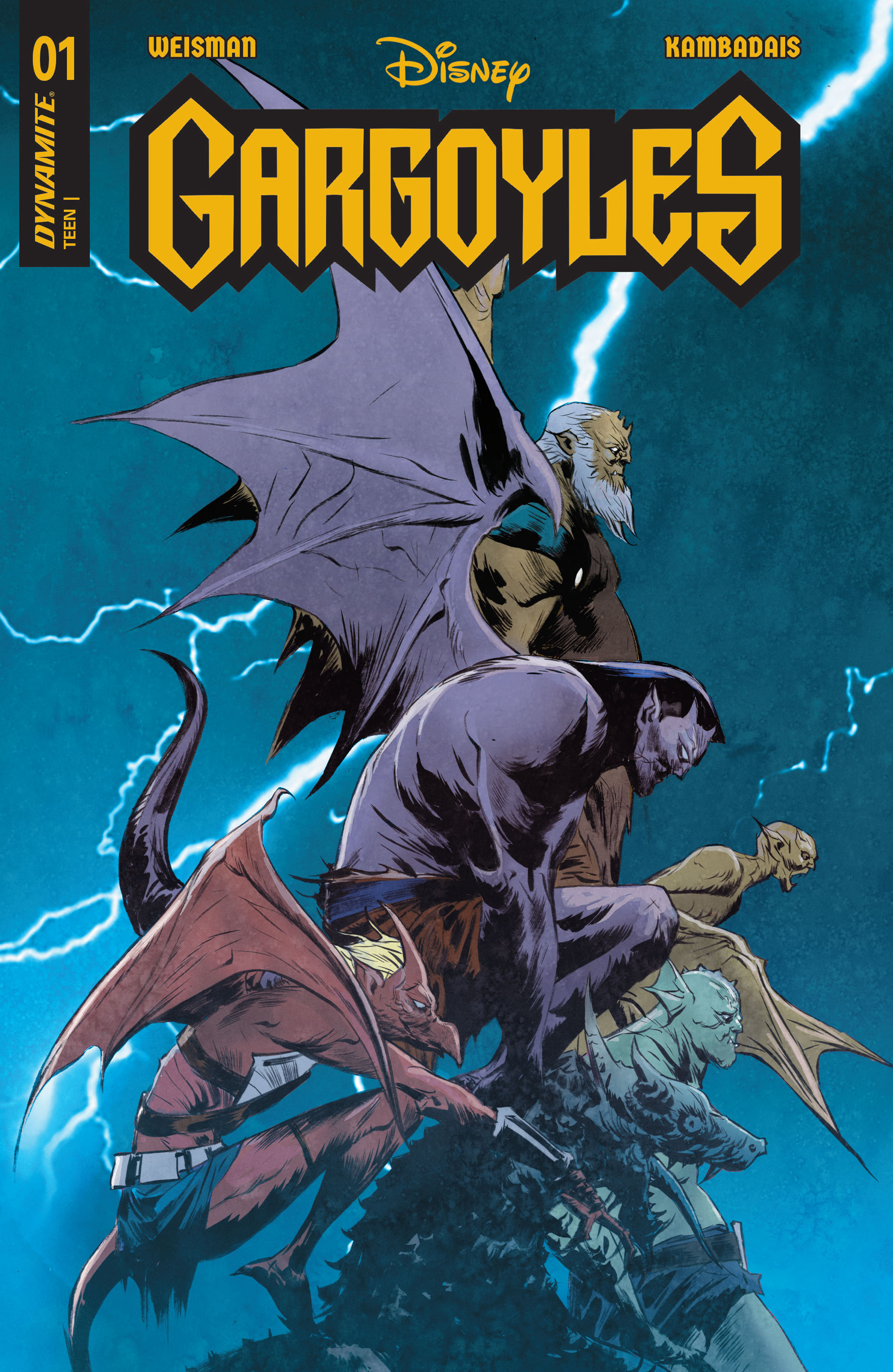 Read online Gargoyles (2022) comic -  Issue #1 - 5