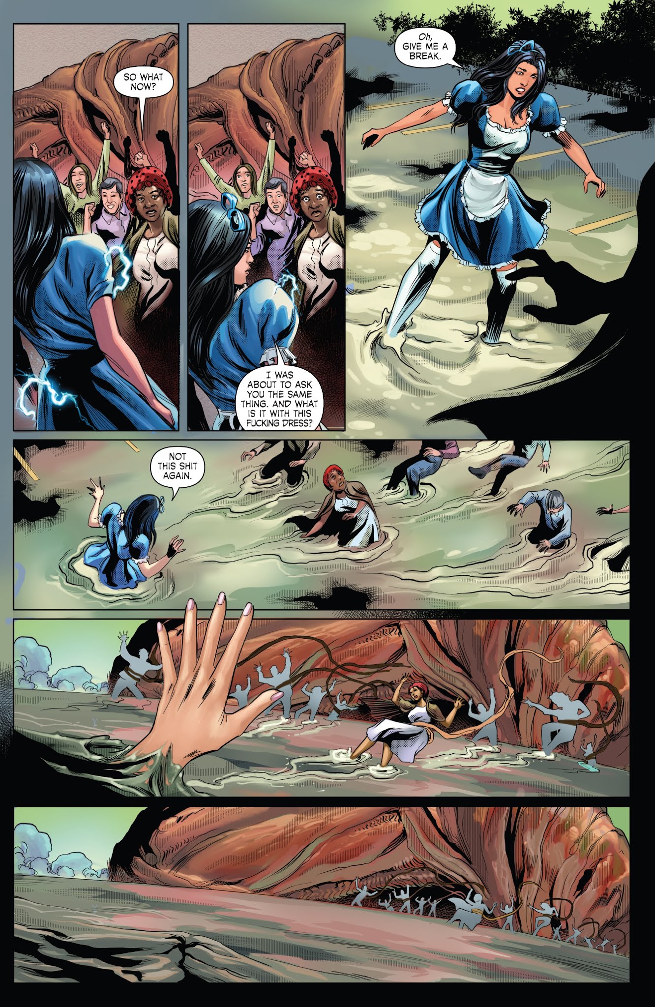 Read online Revenge of Wonderland comic -  Issue #4 - 21