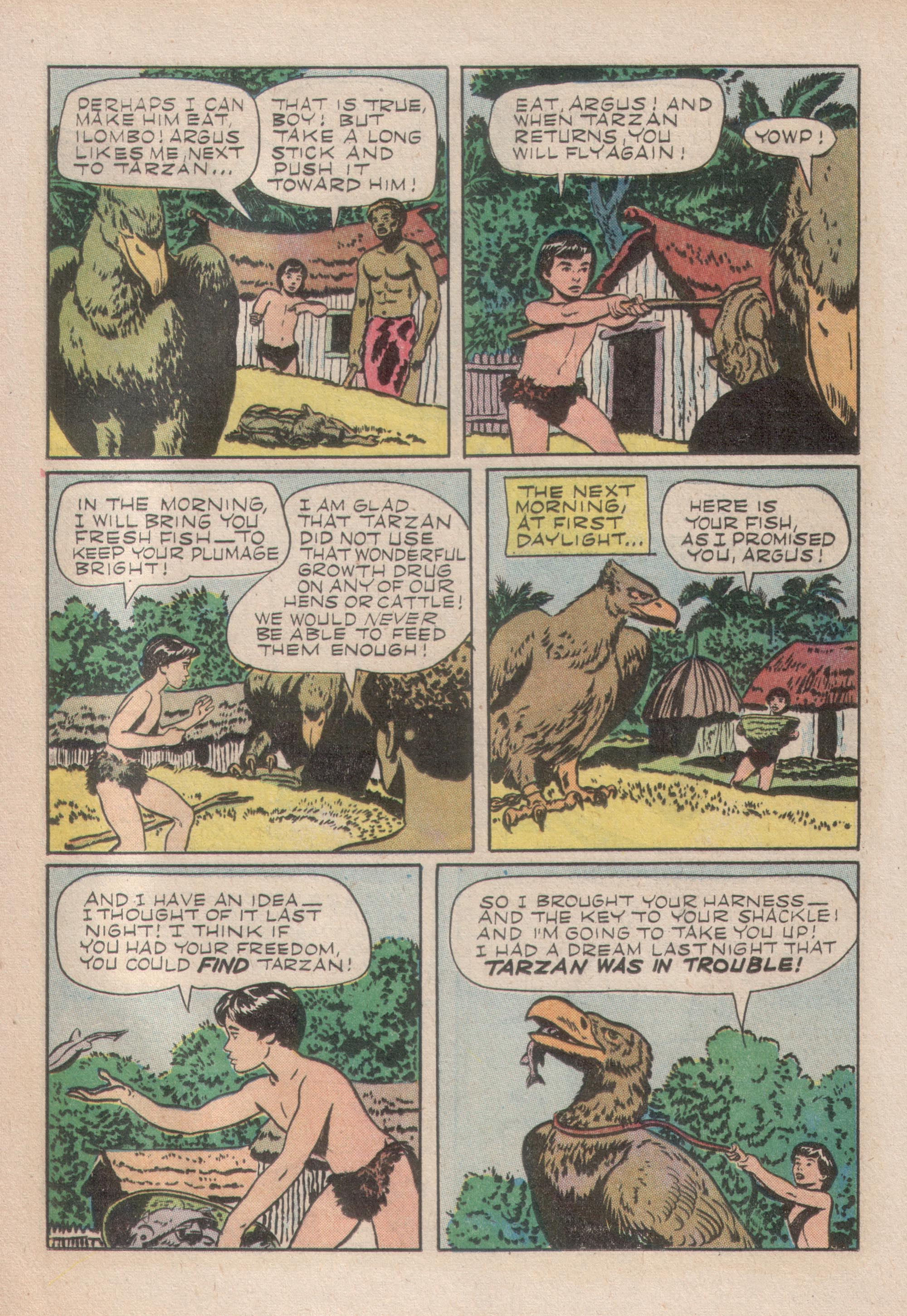 Read online Tarzan (1948) comic -  Issue #41 - 21