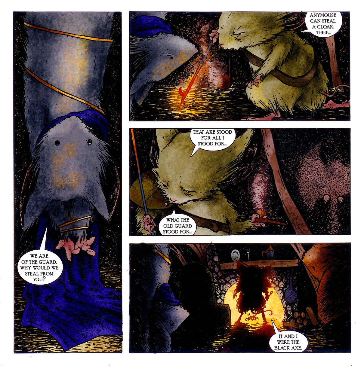 Read online Mouse Guard comic -  Issue #4 - 7