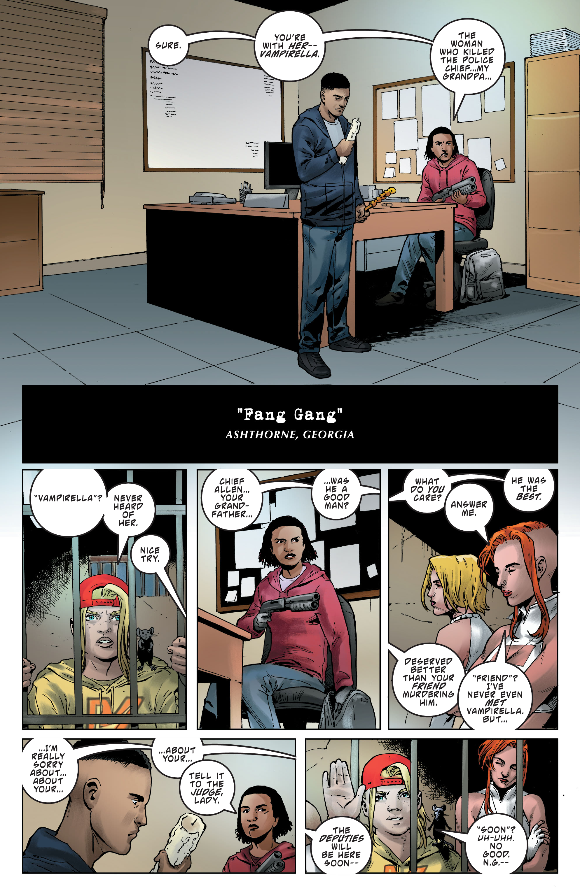 Read online Sacred Six comic -  Issue #8 - 15