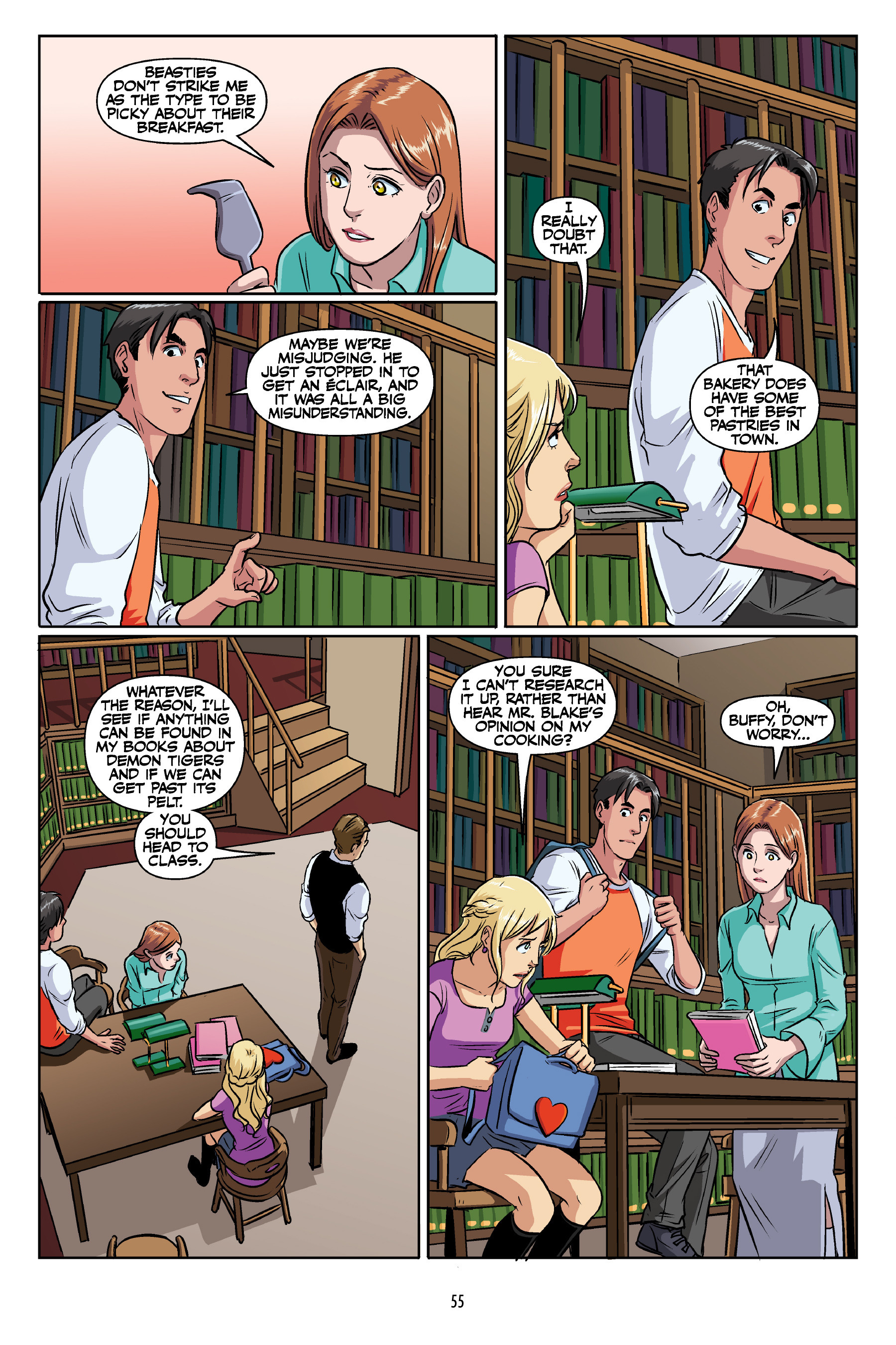 Read online Buffy: The High School Years - Glutton For Punishment comic -  Issue # Full - 55