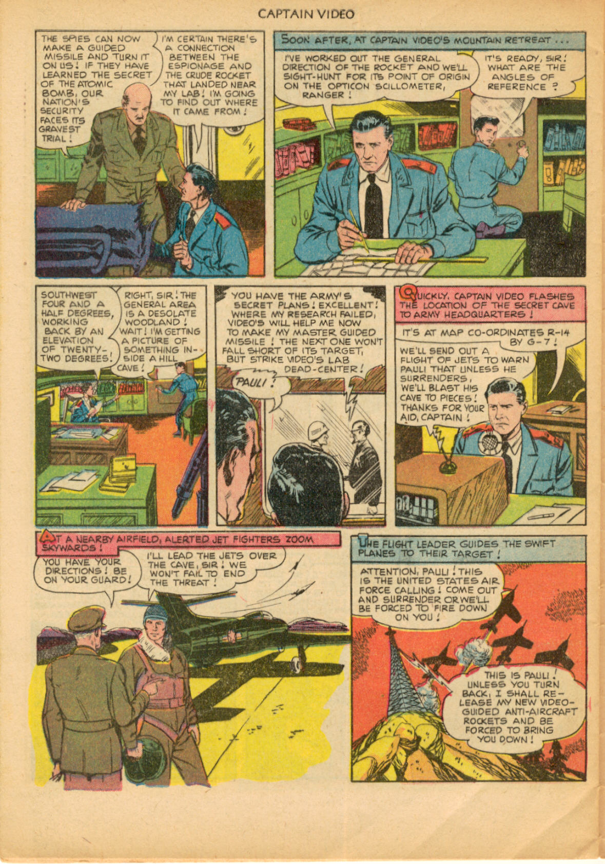 Read online Captain Video comic -  Issue # 005 (1951) (loftypilot) c2c - 28